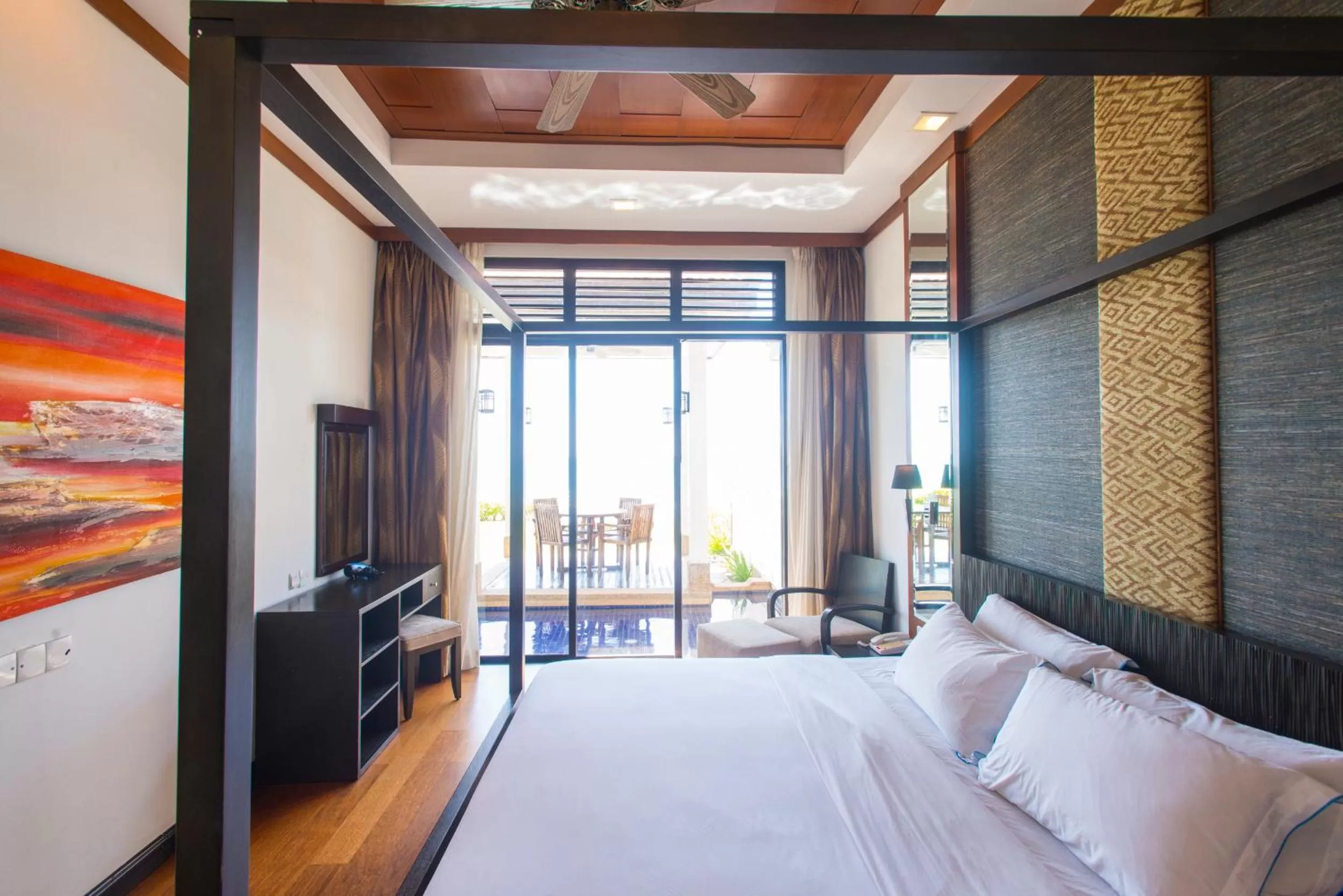 Bedroom, Bed in Sabah Beach Villas & Suites