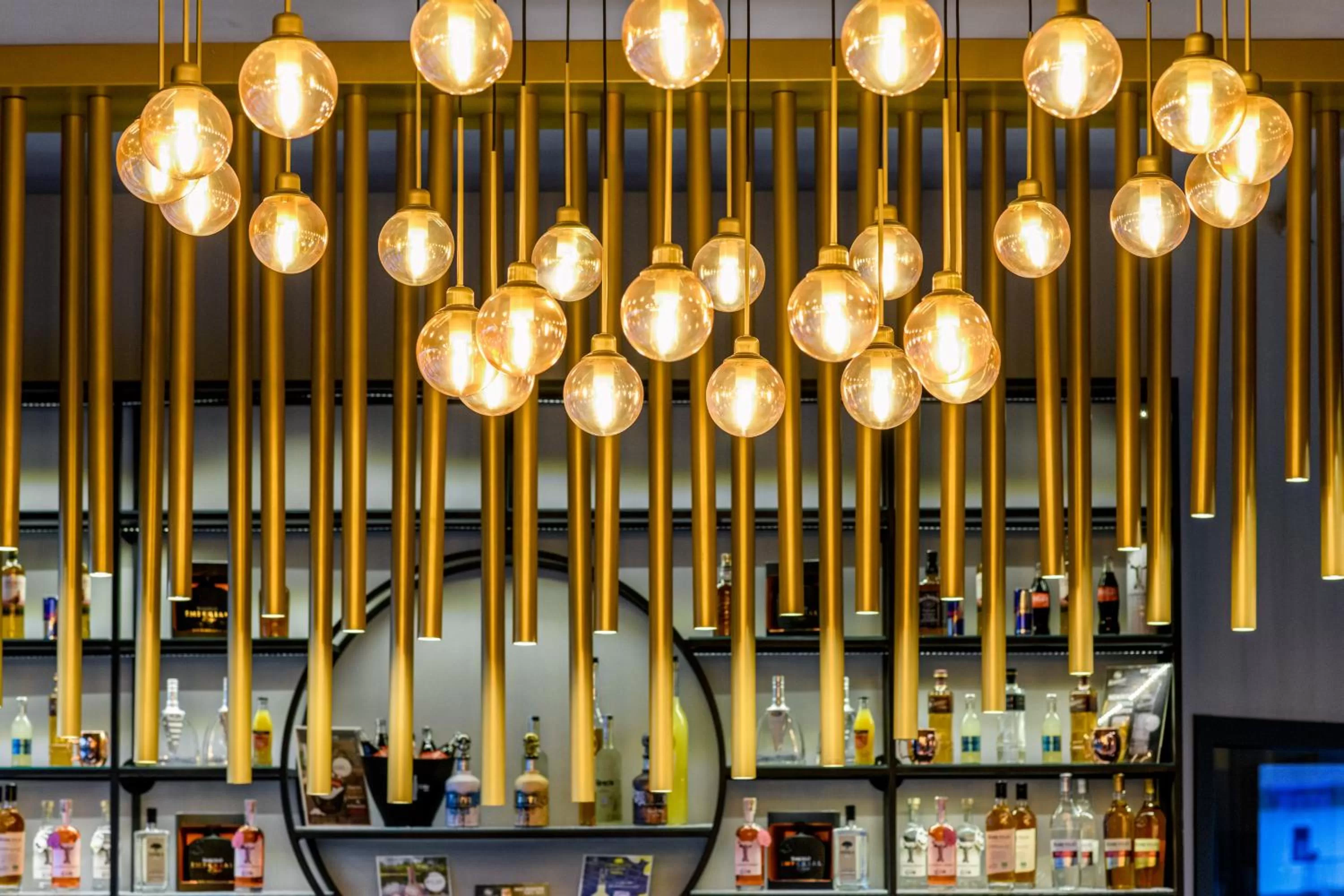 Lounge or bar in PARKHOTEL BRAUNAU - 24 Stunden Self Check-IN