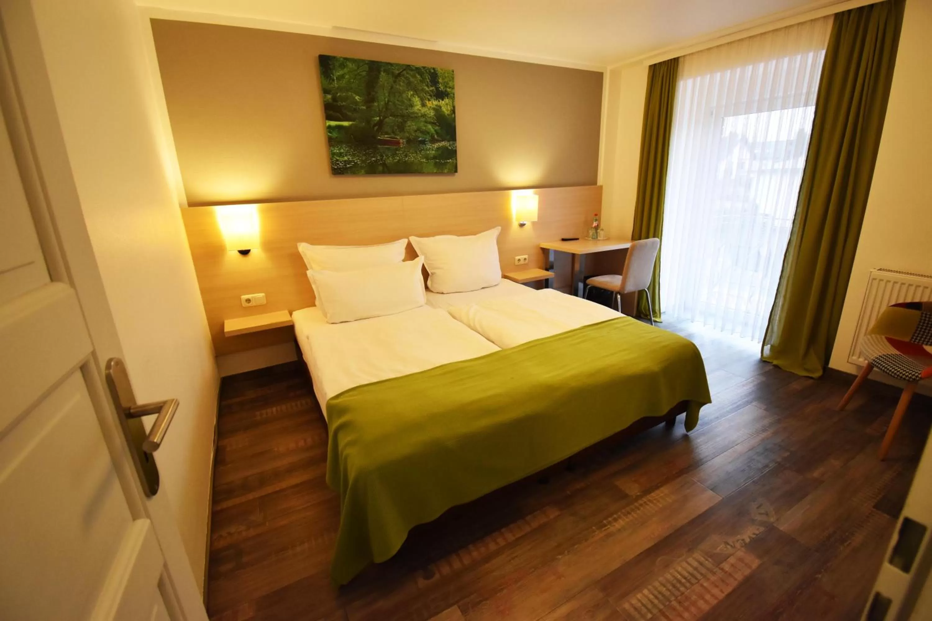 Bed in Altes Eishaus, Hotel & Restaurant