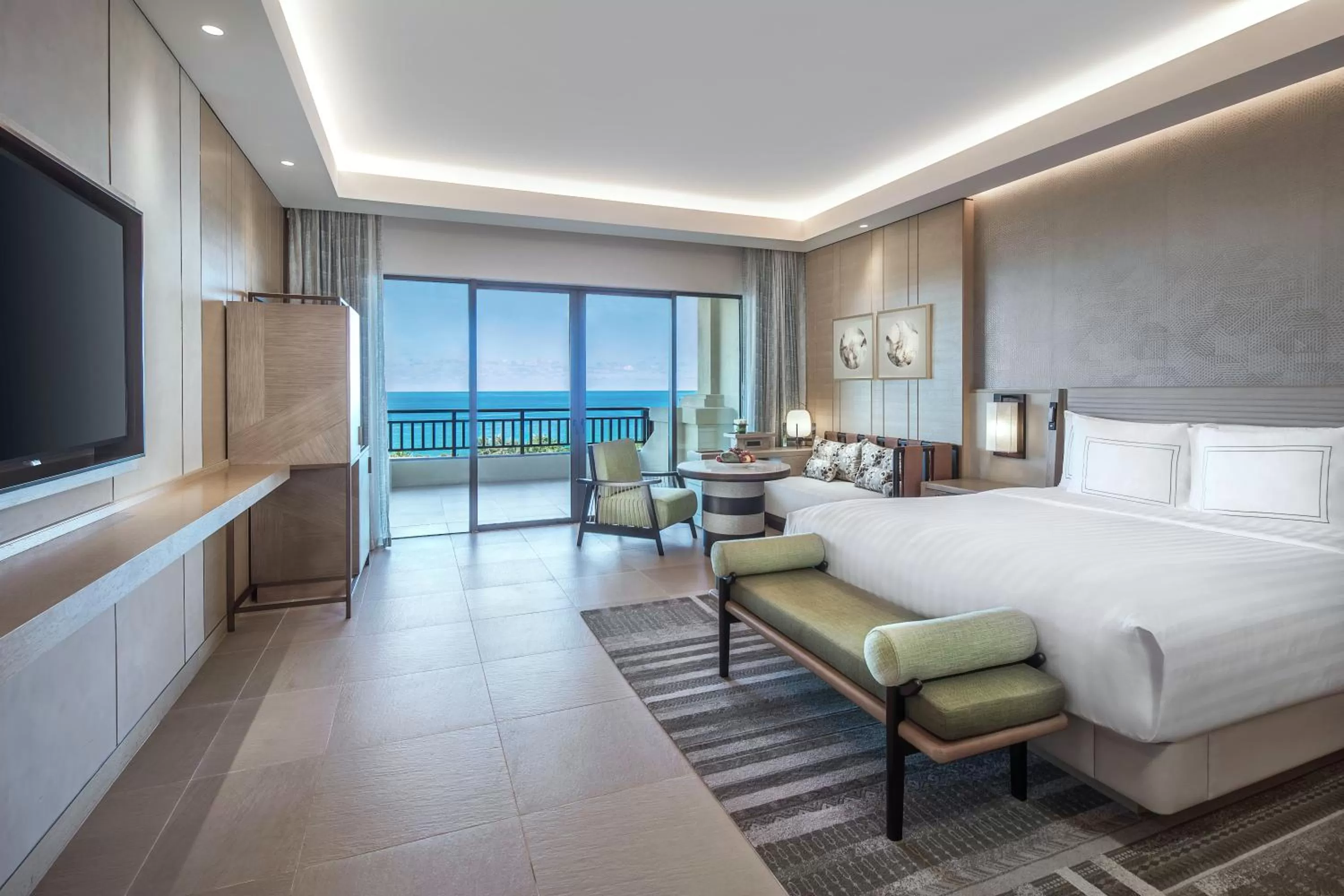 Photo of the whole room, Bed in The Ritz-Carlton Sanya, Yalong Bay