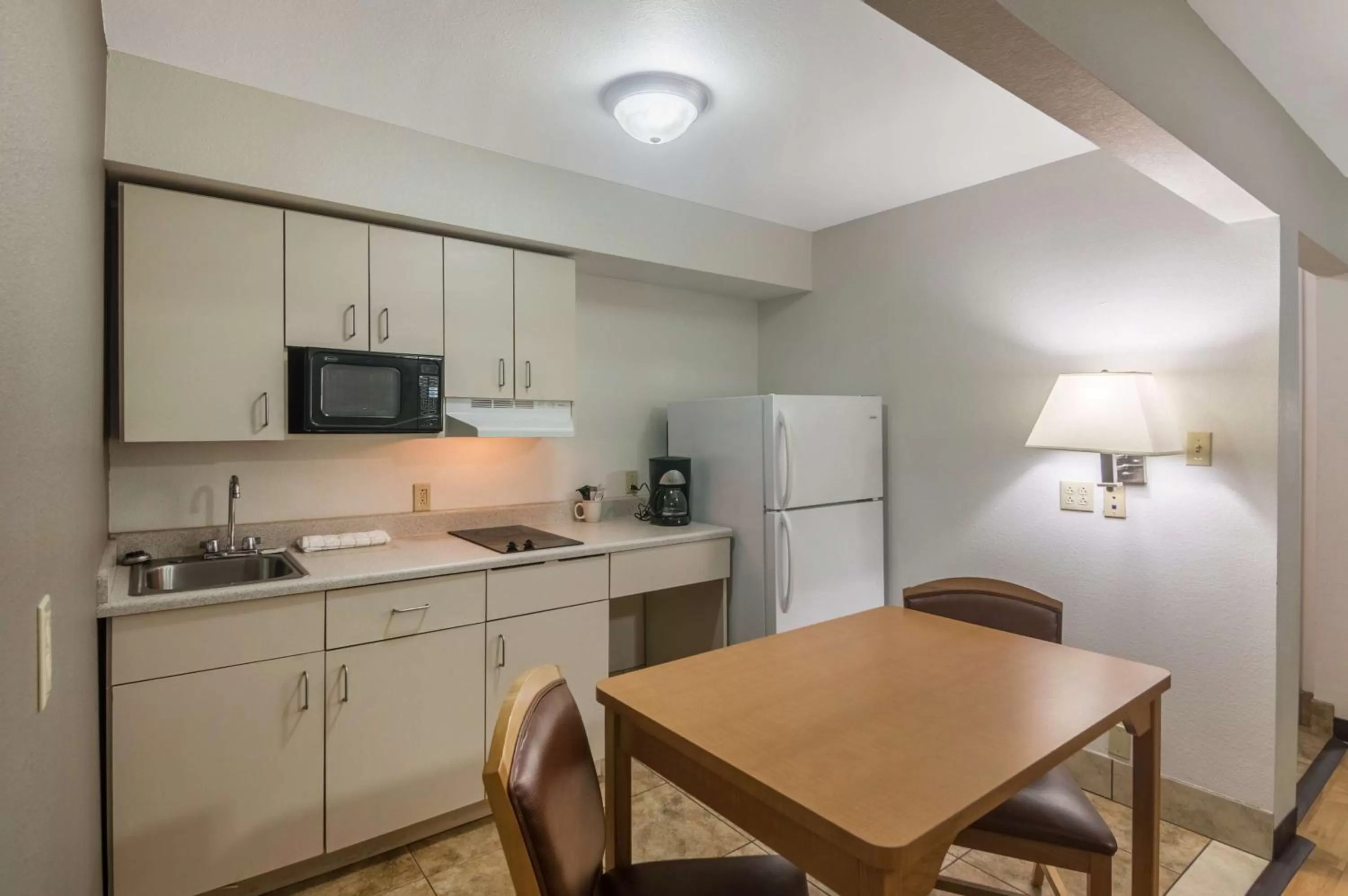 Kitchen or kitchenette in Studio 6-Lubbock, TX - Medical Center