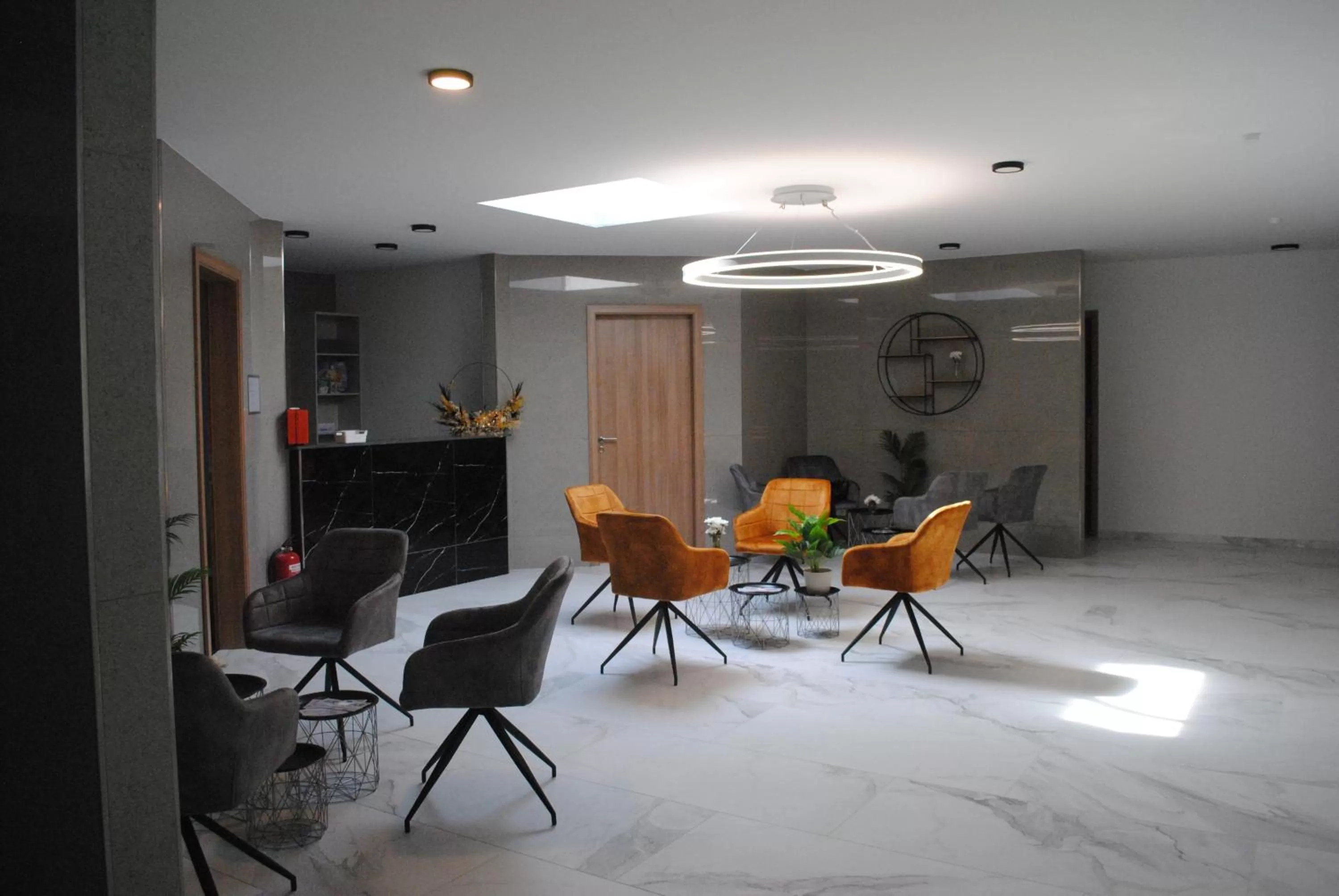 Lobby or reception in Hotel Flora