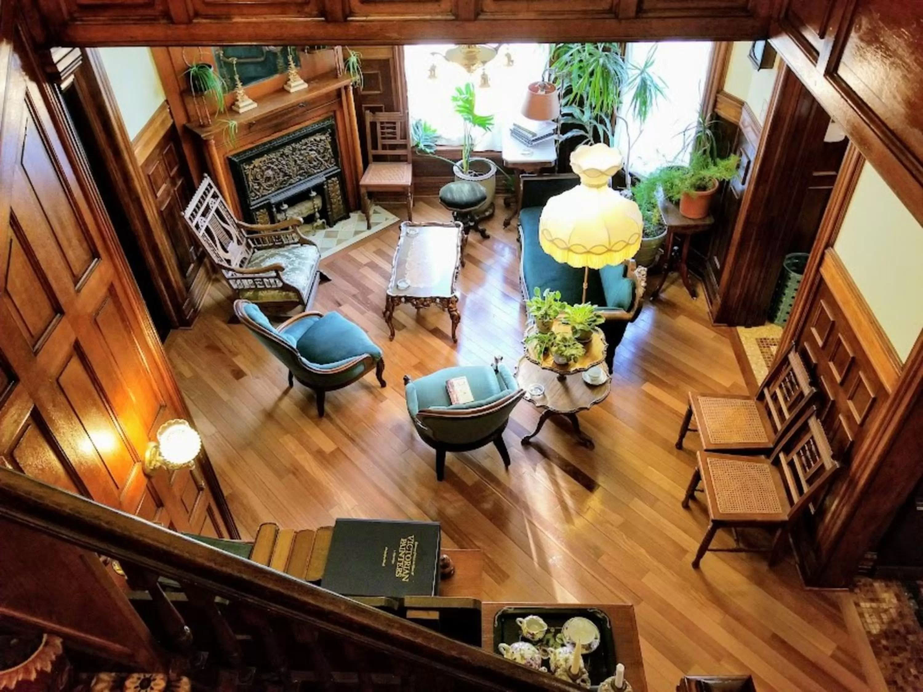 Living room in Buffalo Harmony House