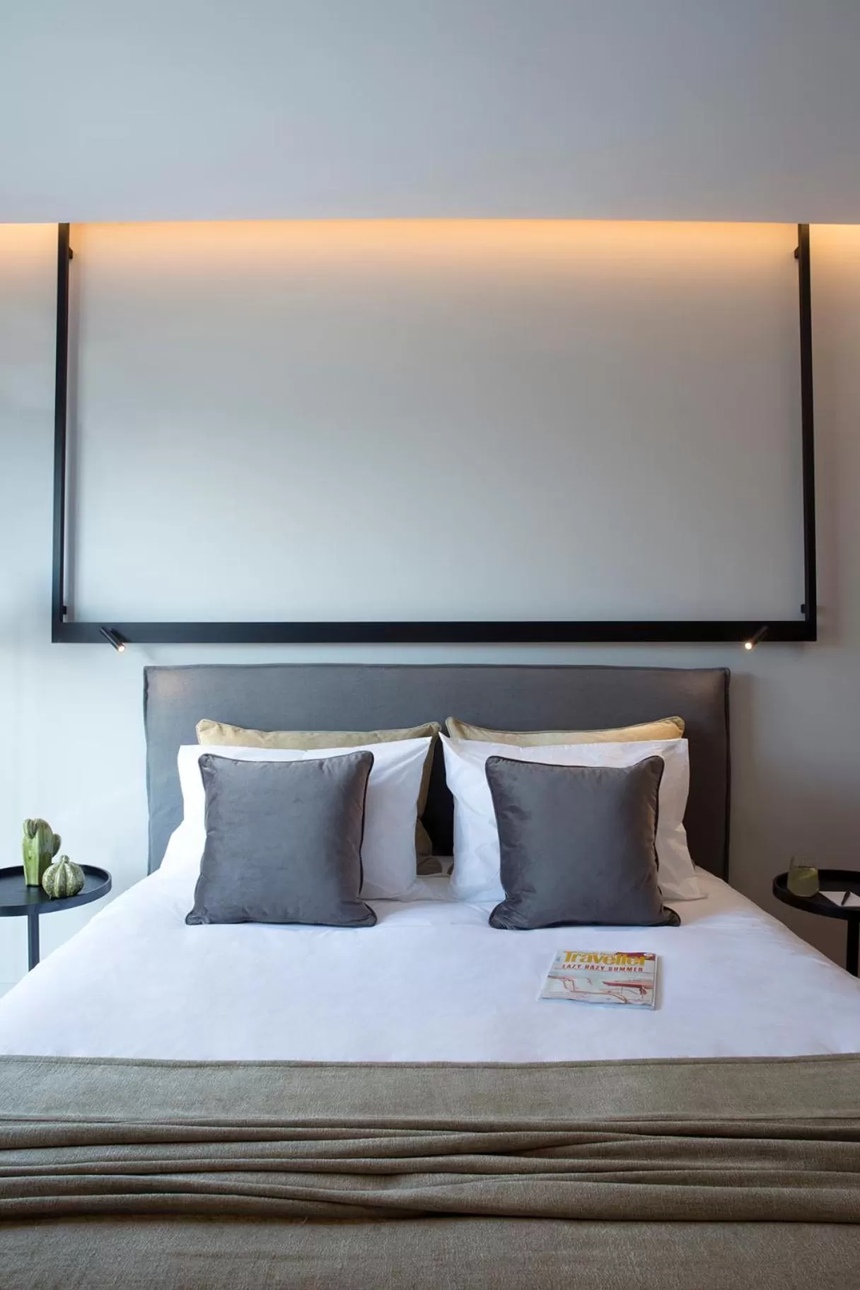 Photo of the whole room, Bed in The Alex Monte Kastella, Santikos Collection