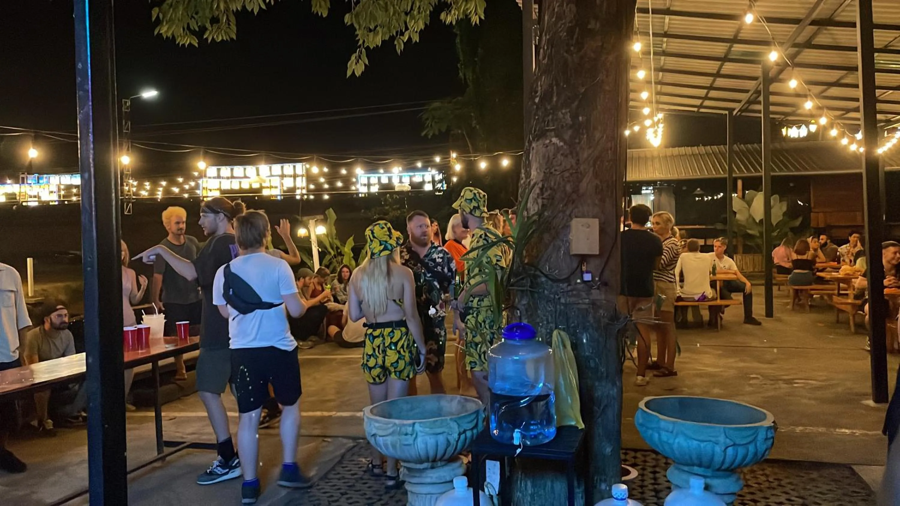 Patio, Restaurant/Places to Eat in Prawdao Resort