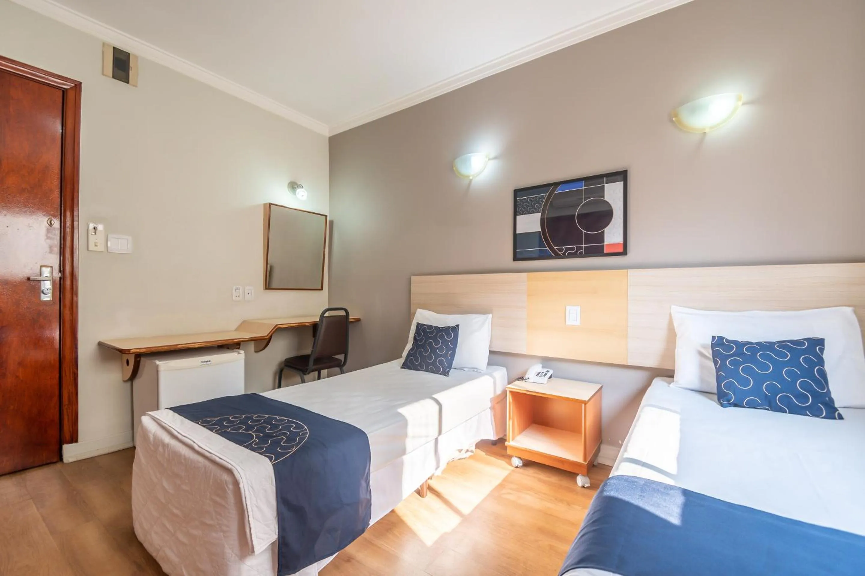 Bedroom, Bed in Rede Andrade Piratininga