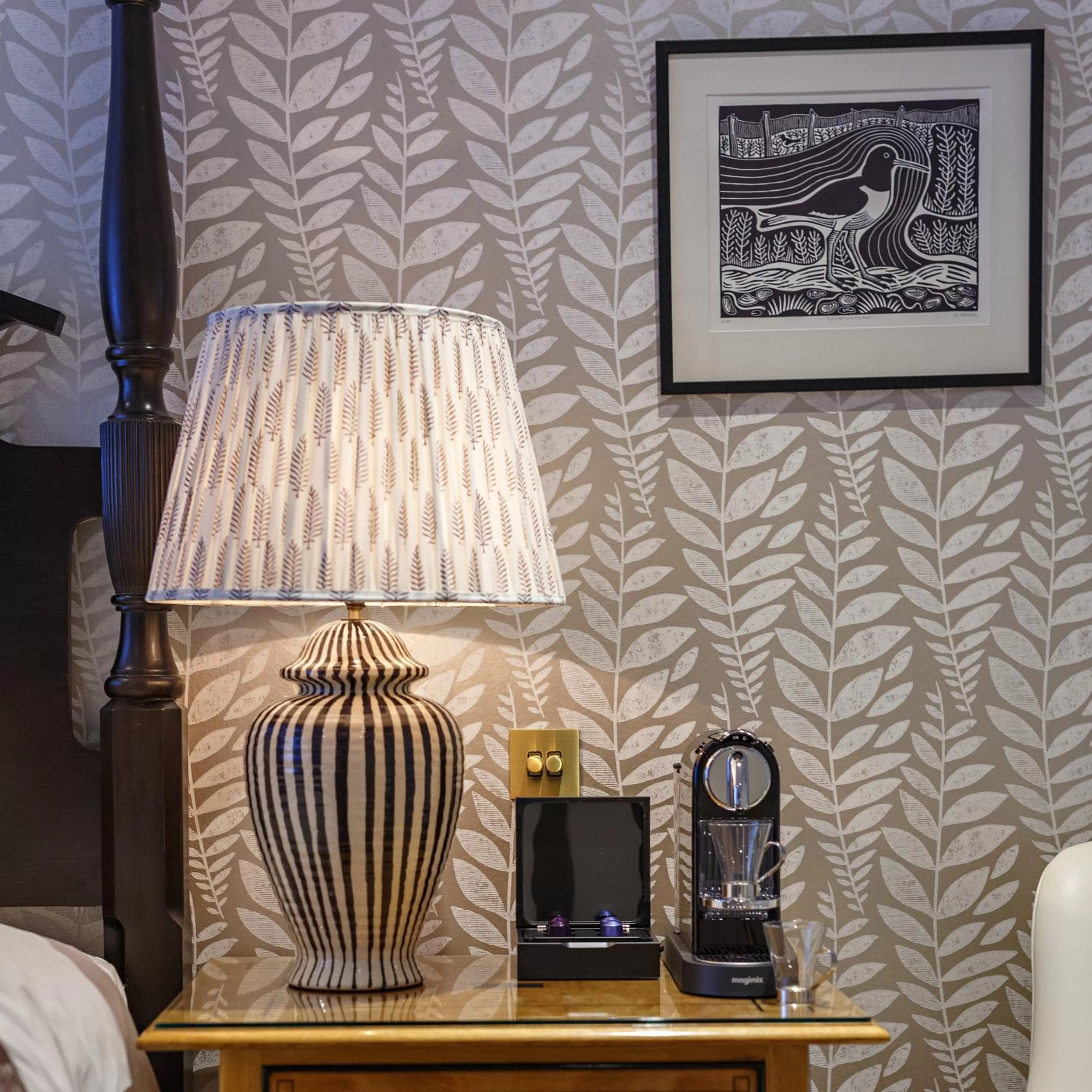 Decorative detail in The Assembly House in central Norwich