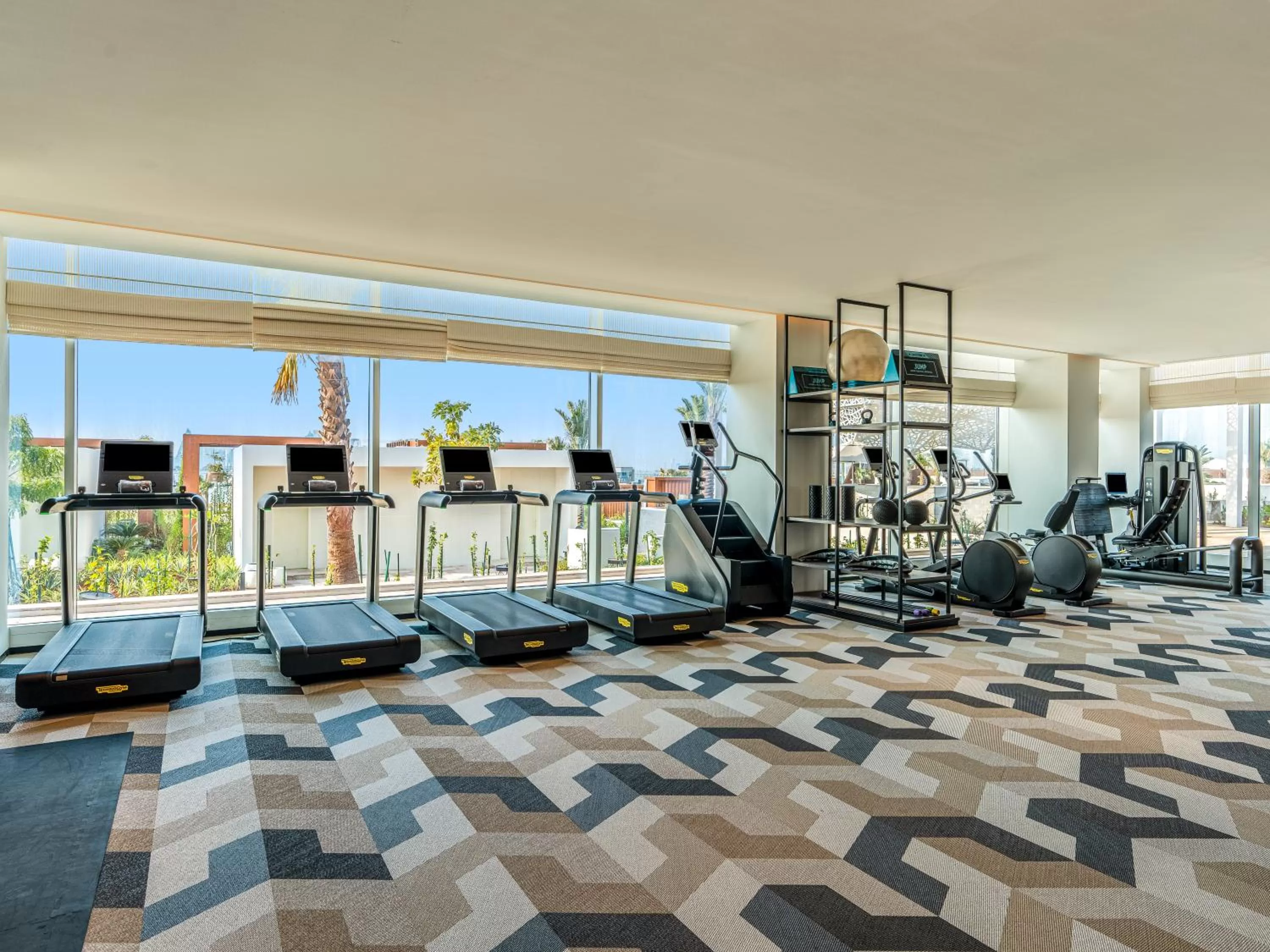 Fitness centre/facilities in Rixos Gulf Hotel Doha
