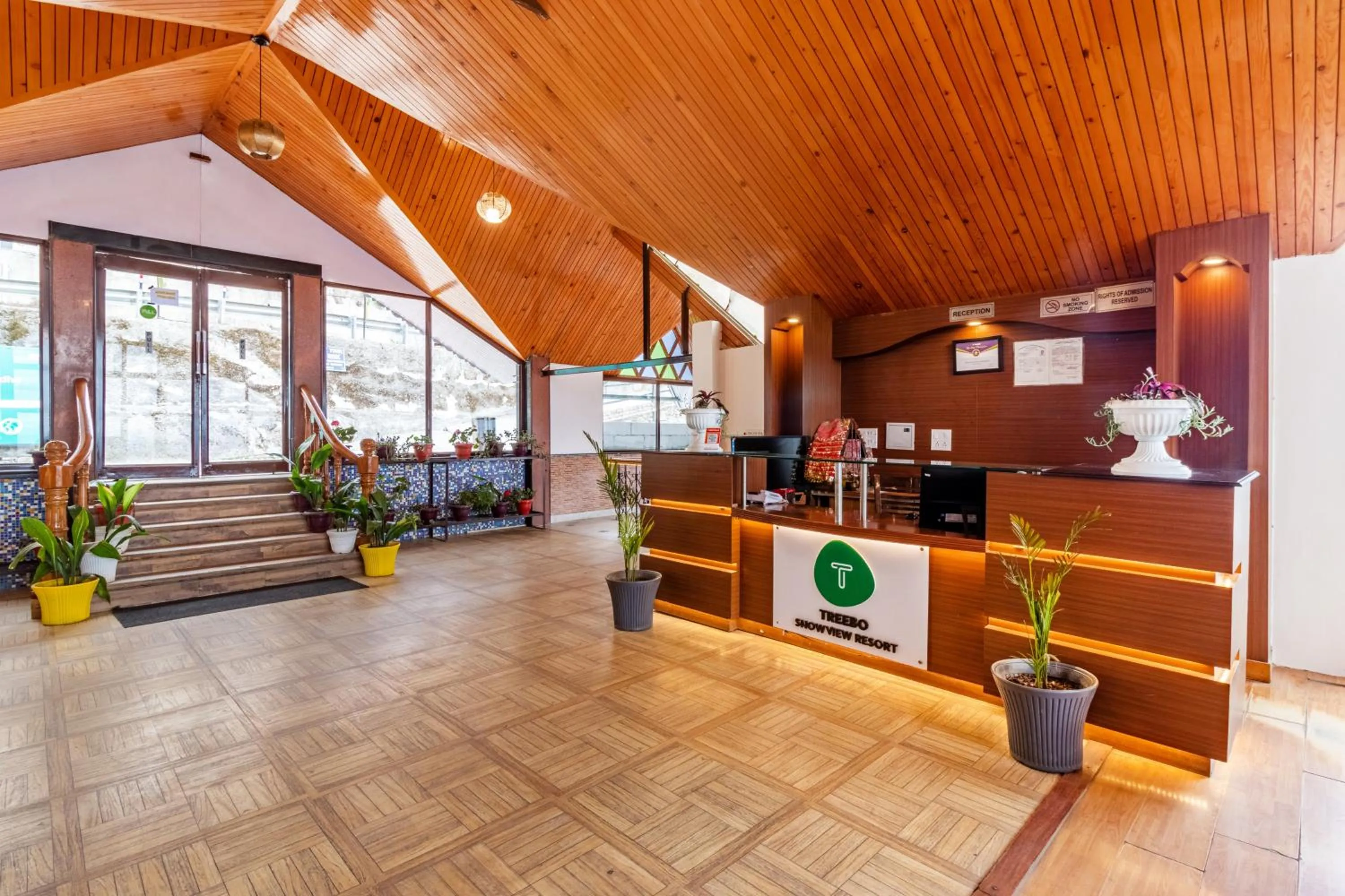 Lobby or reception, Lobby/Reception in Treebo Trend Snow View Resort