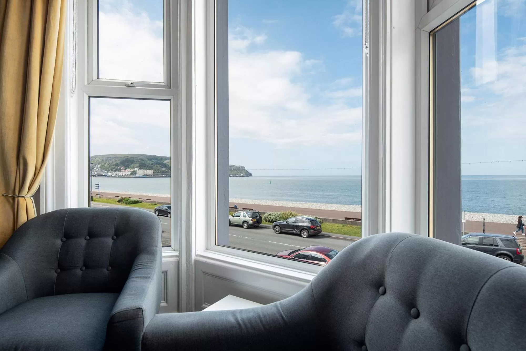Sea view in Pebble House