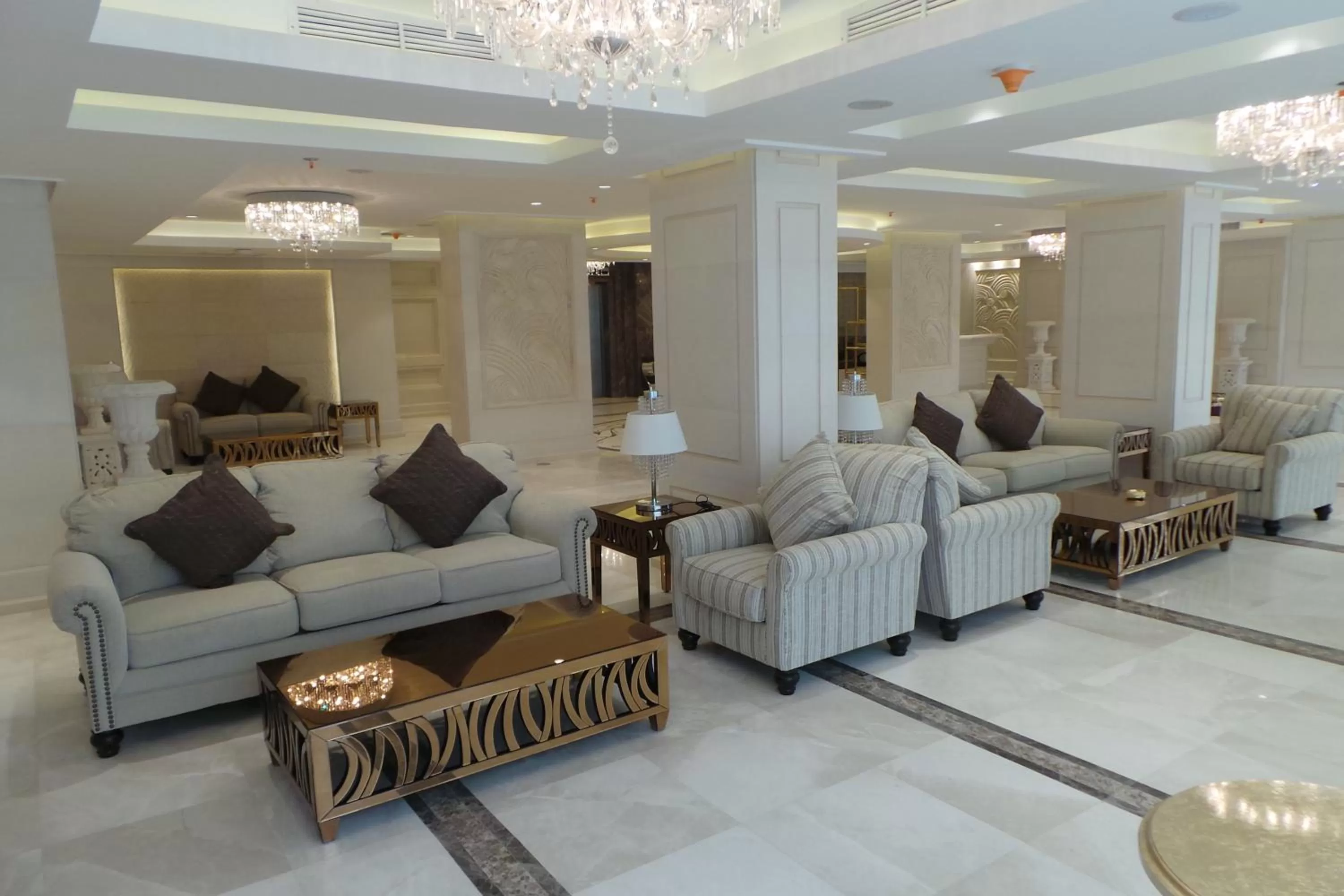 Lobby or reception in Adams Hotel