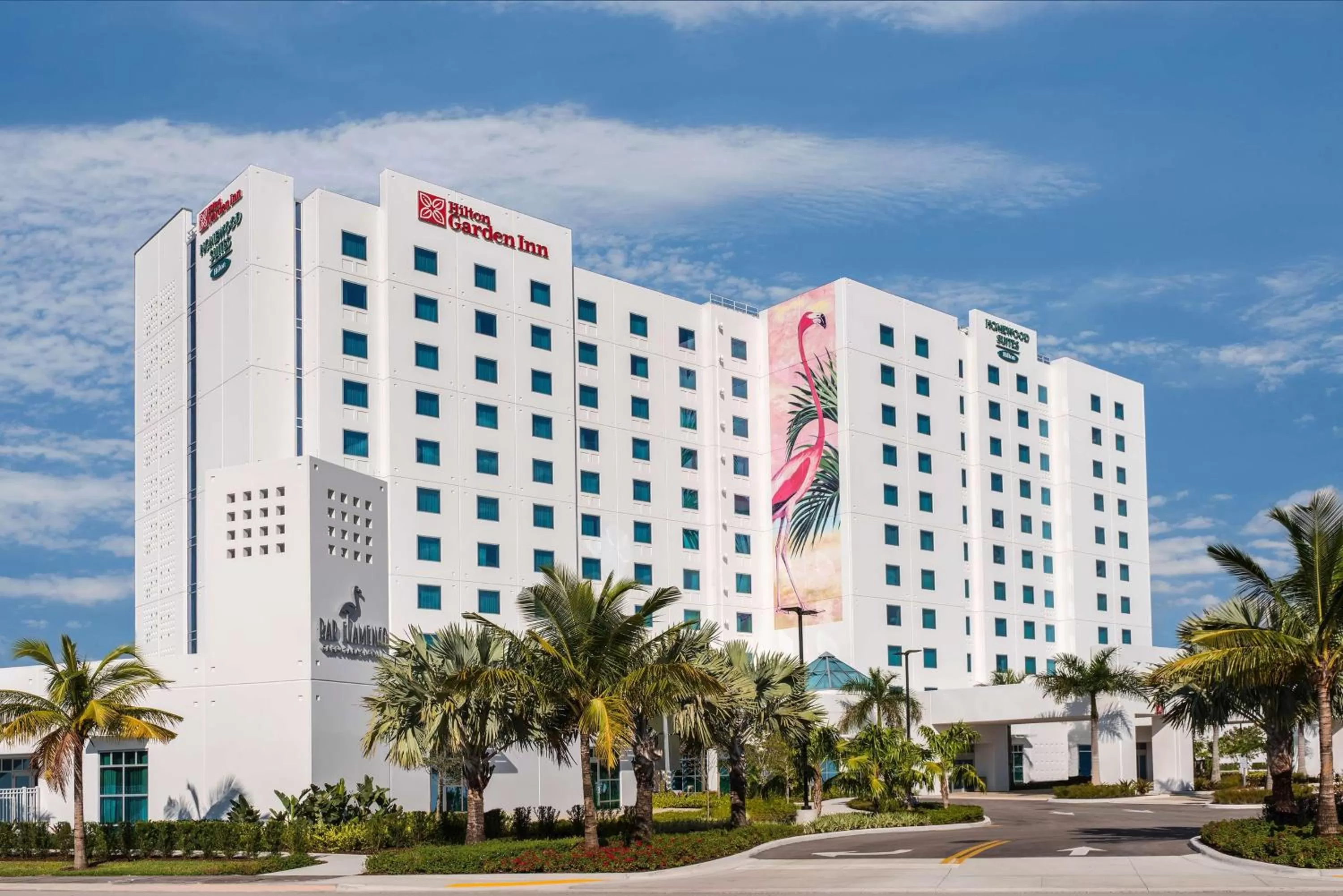 Property building in Homewood Suites by Hilton Miami Dolphin Mall