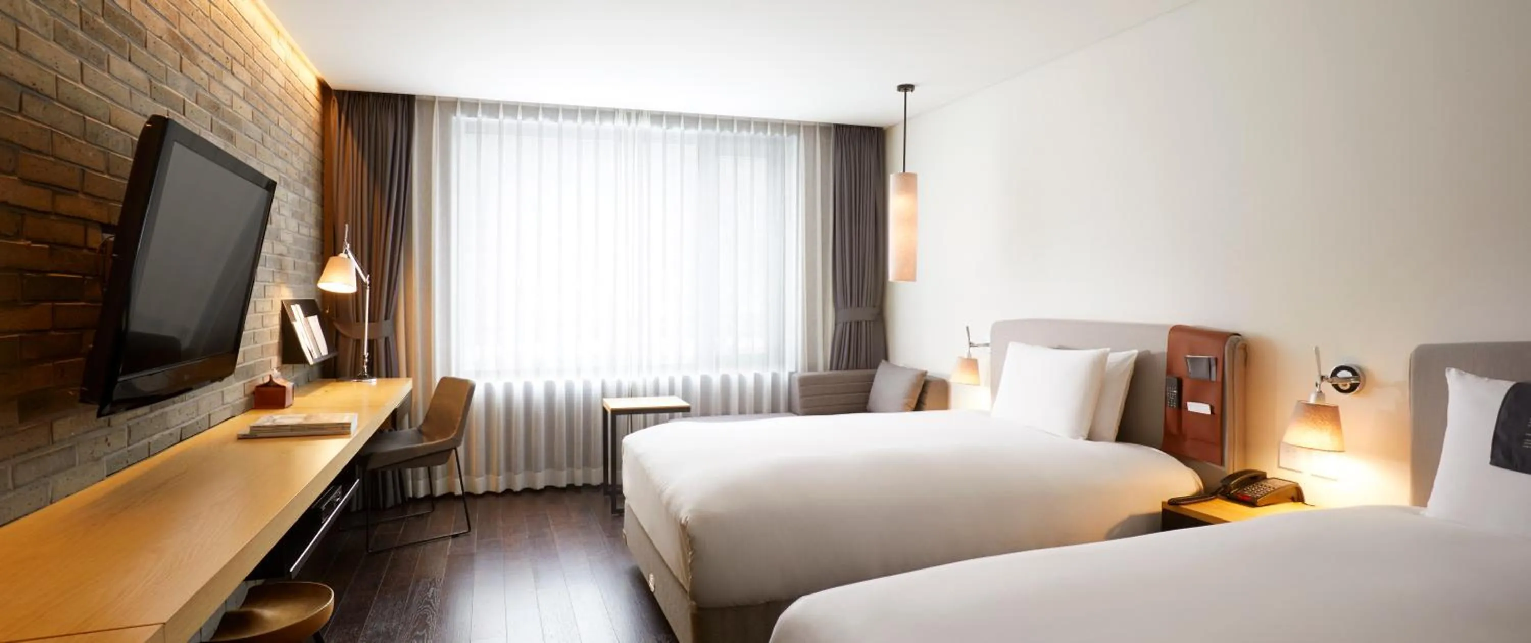 Bedroom, Bed in Maison Glad Jeju