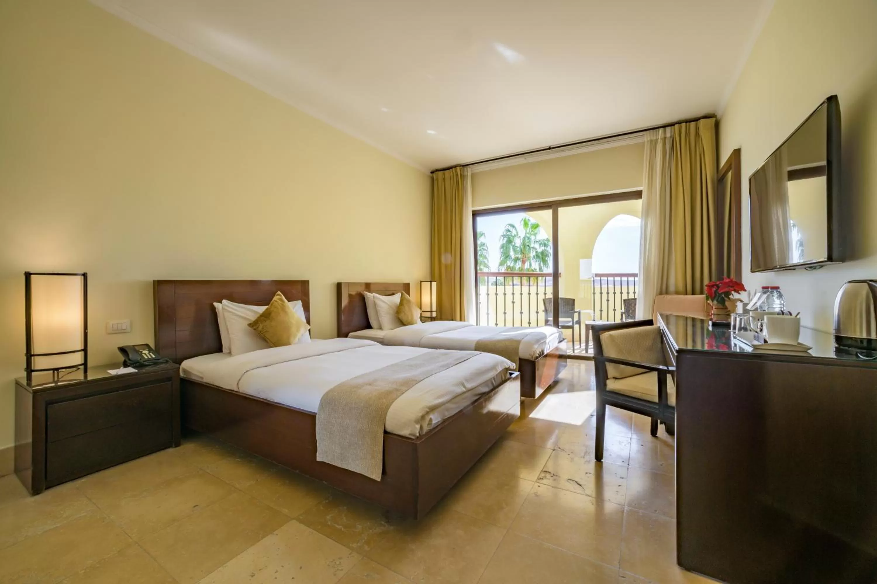 Bedroom, Bed in Grand Tala Bay Resort, Aqaba
