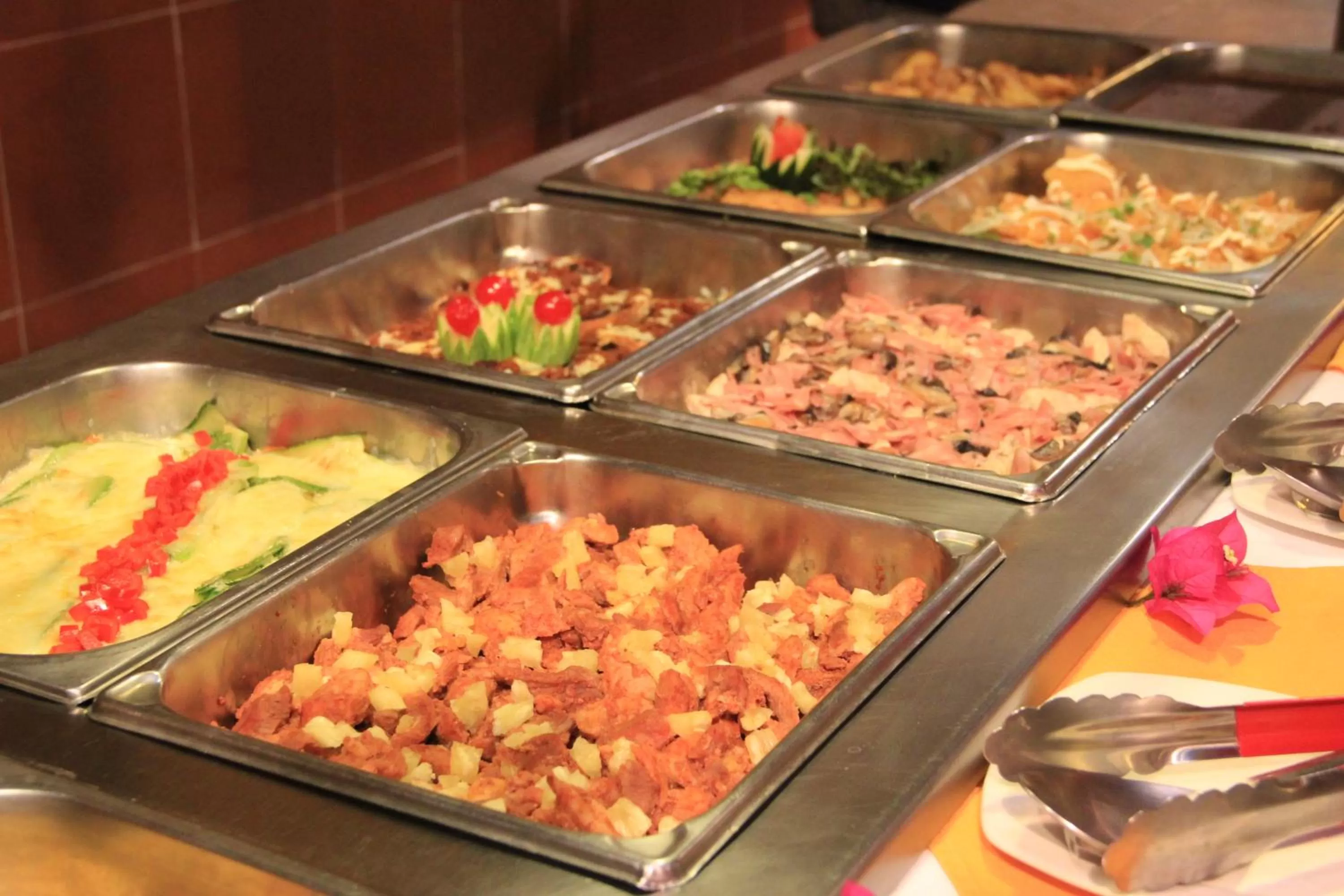 Food in Hotel Villa Mercedes San Cristobal