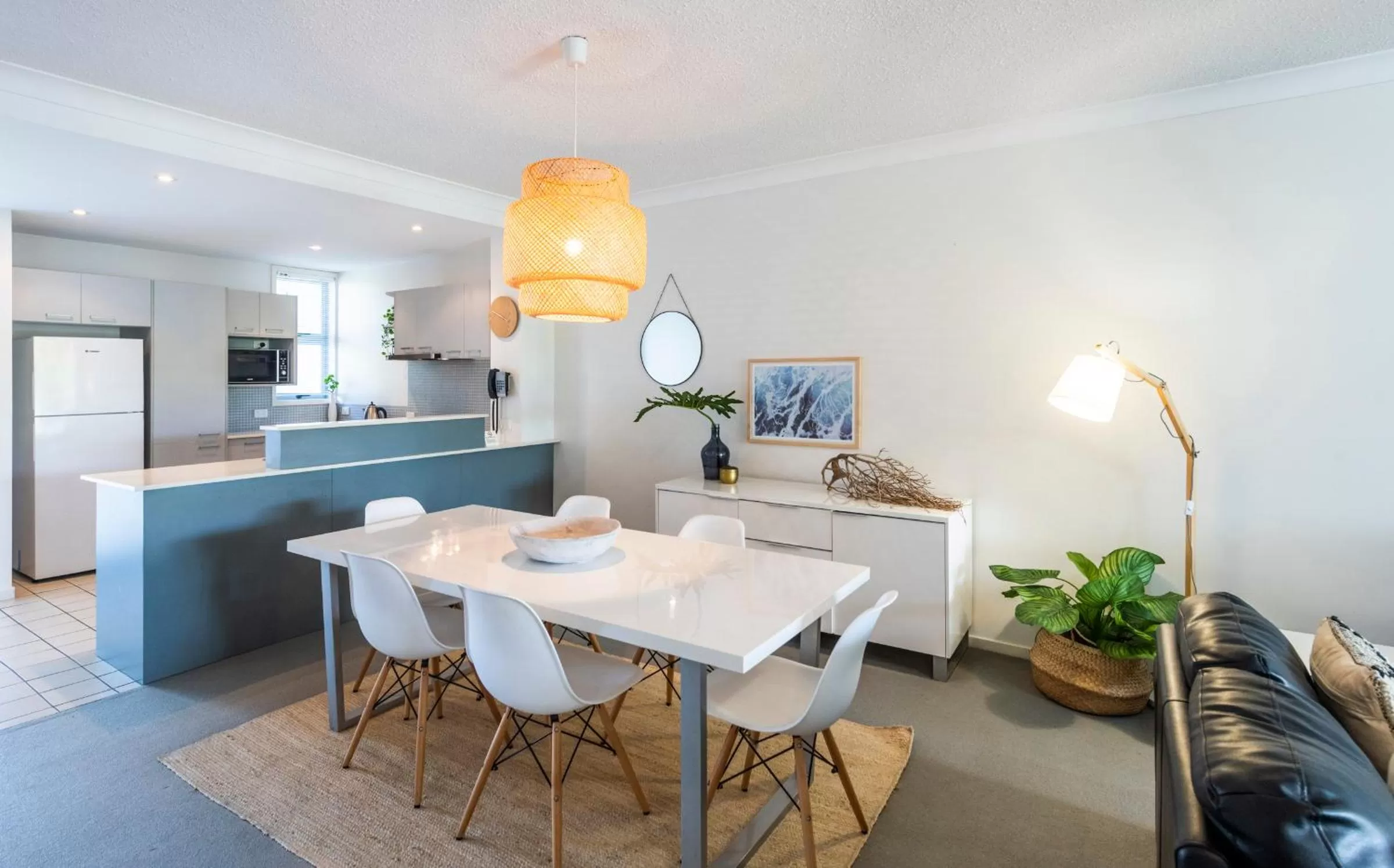 Kitchen or kitchenette in Pacific Marina Apartments
