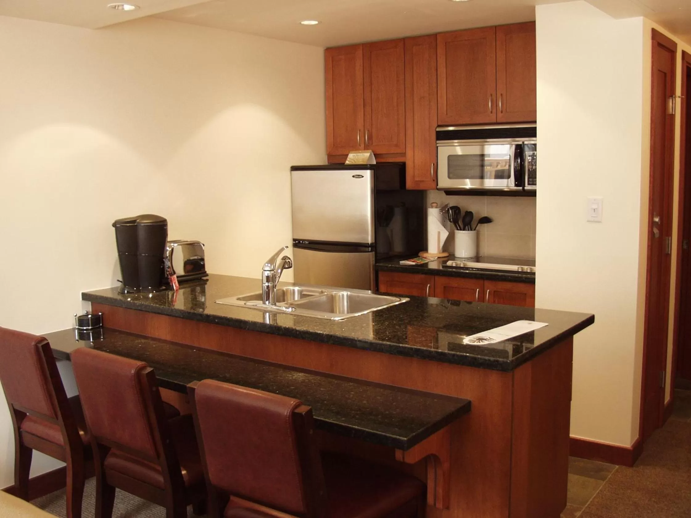 Kitchen or kitchenette in Pan Pacific Whistler Village Centre