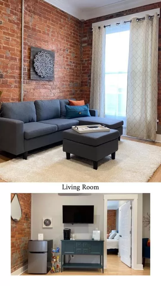 TV and multimedia in Brickhouse Loft - a boutique hotel