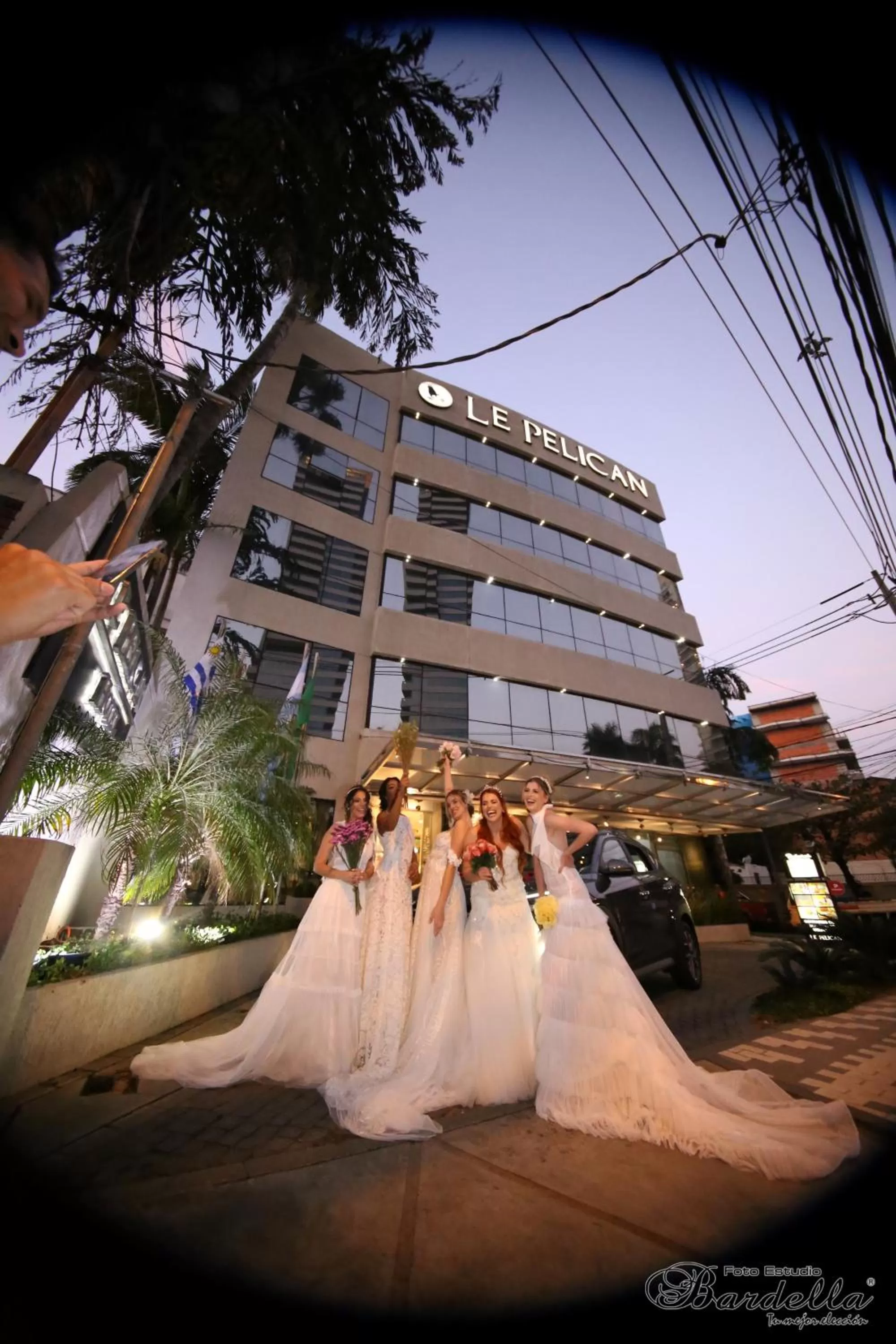 City view in Hotel Le Pelican