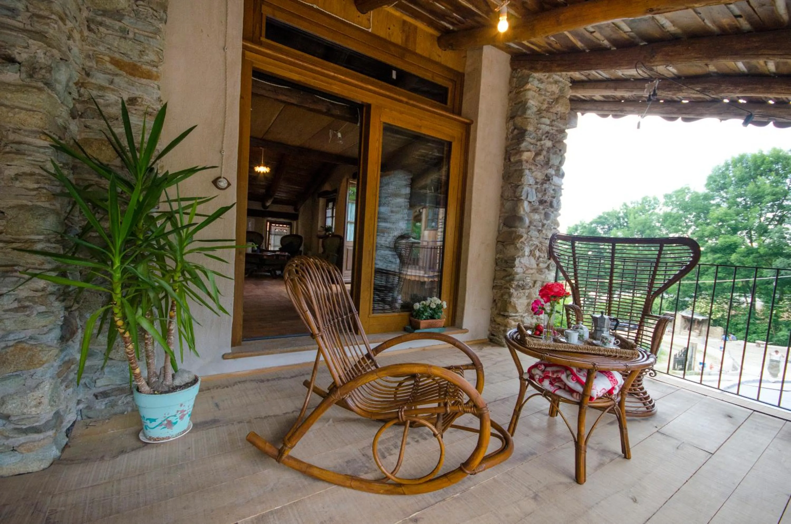 Balcony/Terrace in Il Sogno Della Vita AgriResort - Country Rooms & Suites