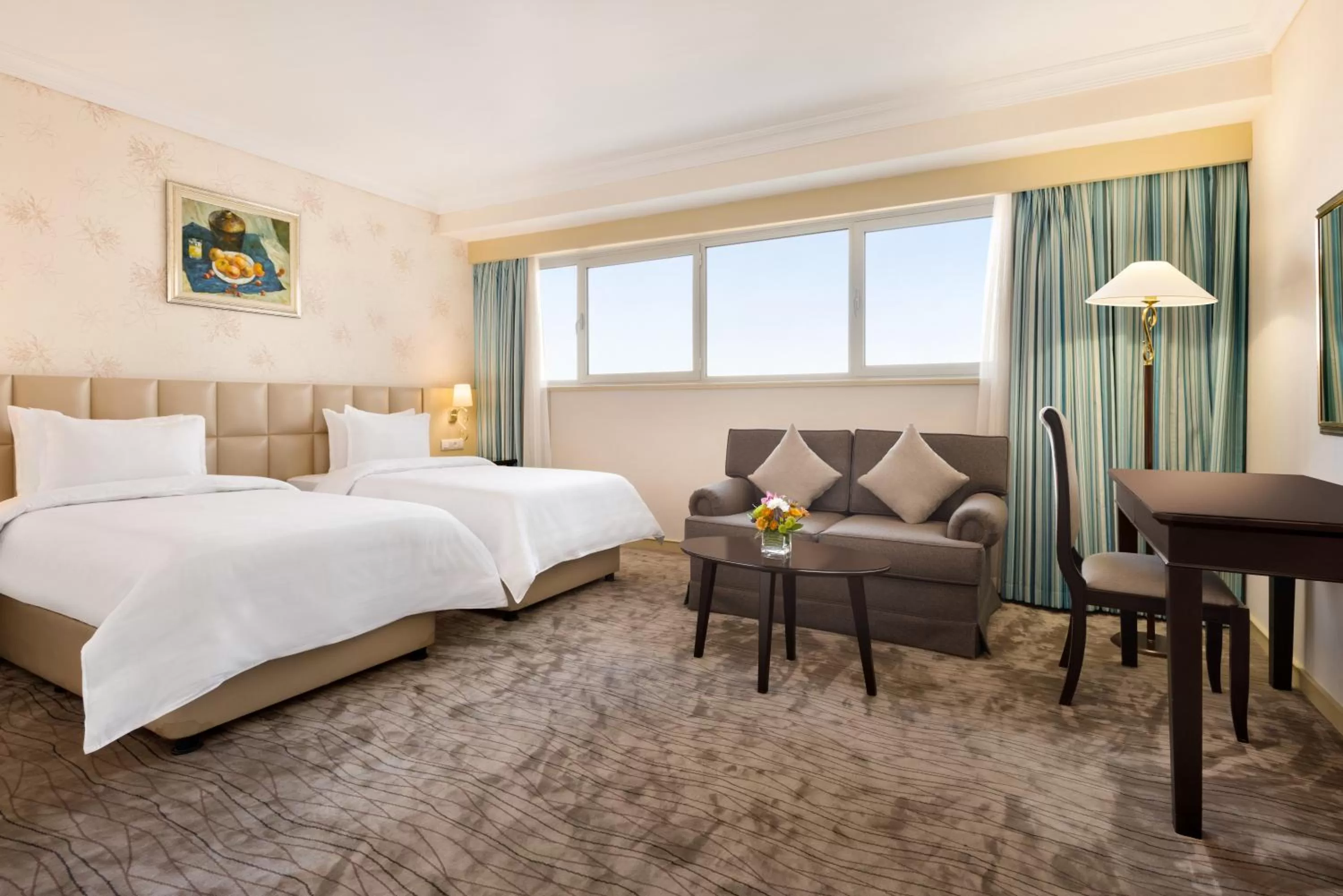 Bedroom, Bed in Wyndham Tashkent