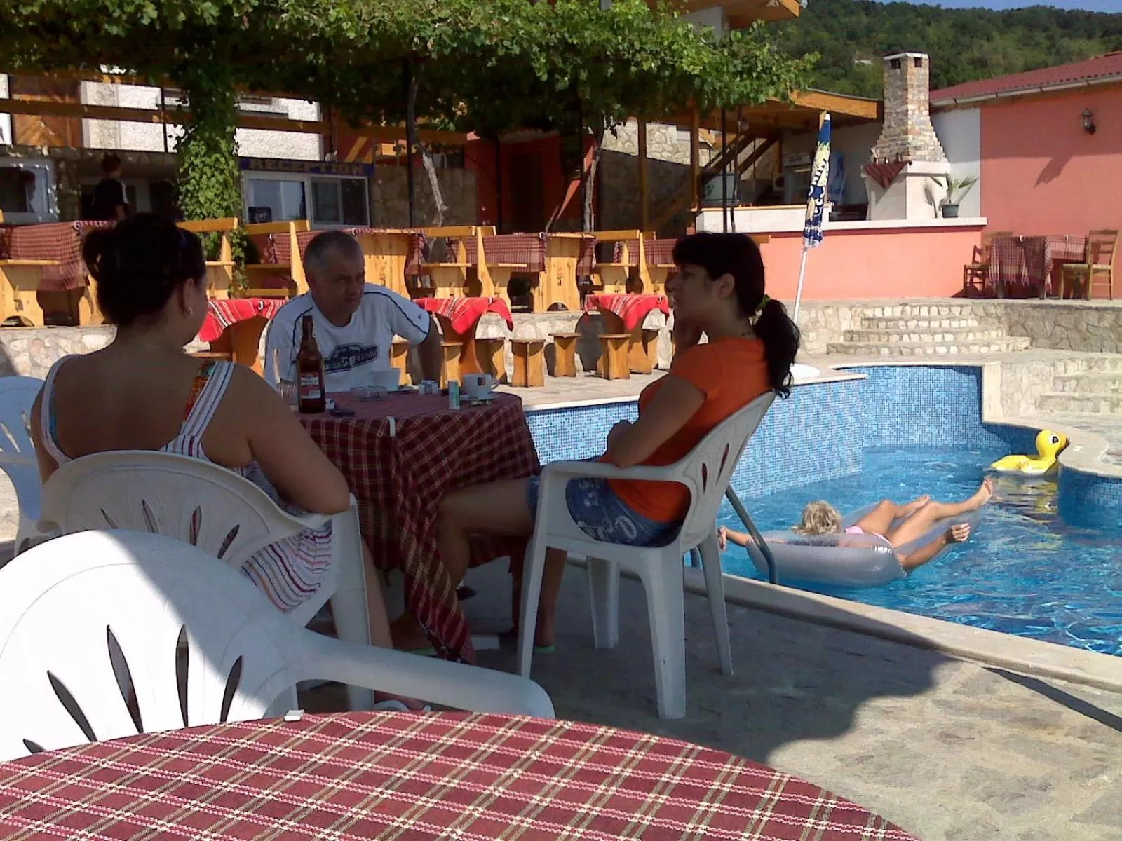 Swimming pool in Hotel Poseidon