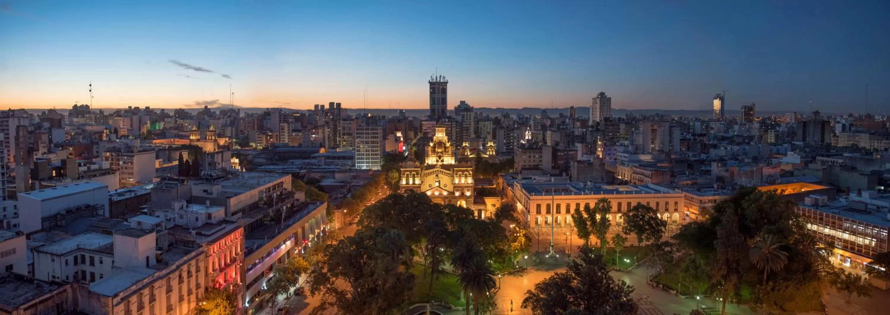 Bird's eye view in Hotel Sussex
