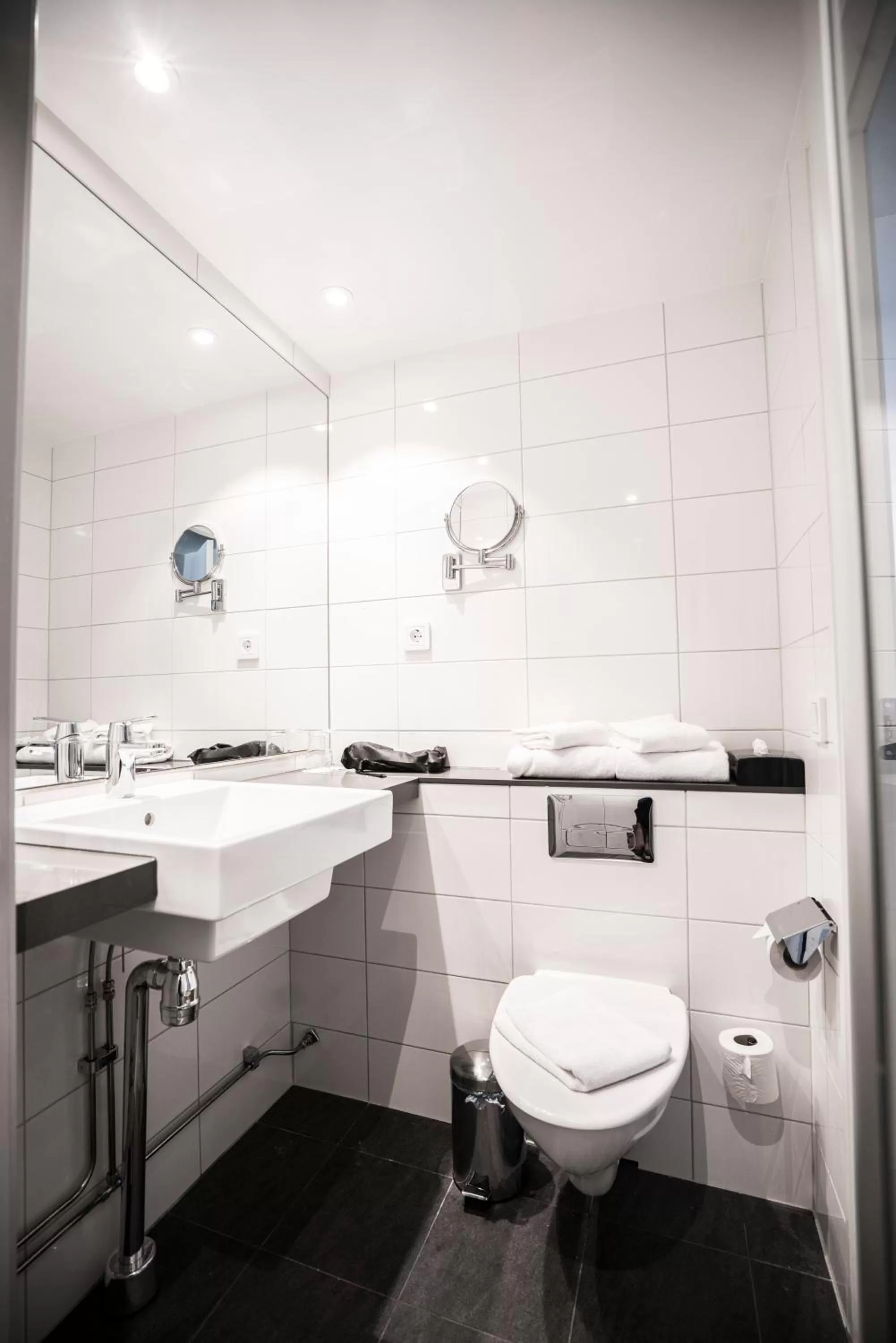 Bathroom in Scandic Skärholmen