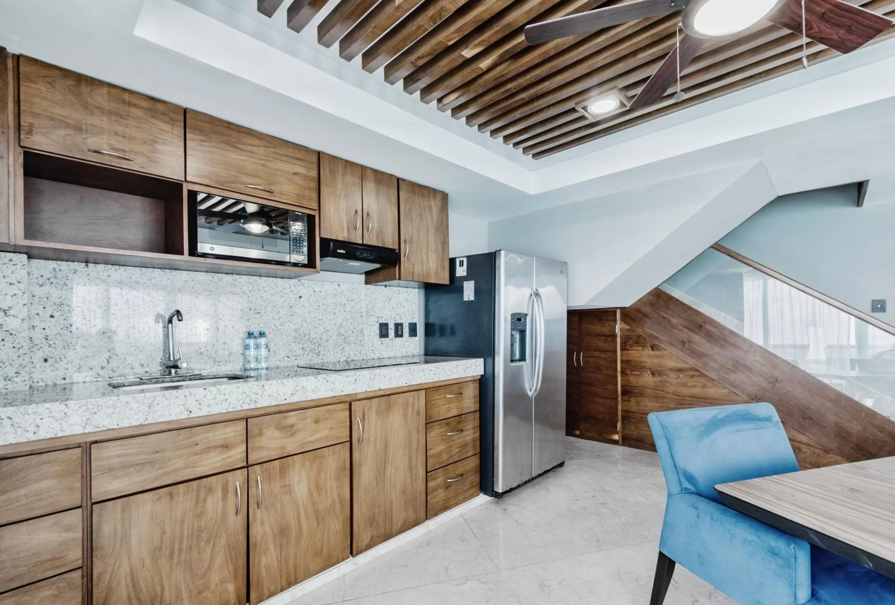 Kitchen or kitchenette in Ocean Dream Cancun by GuruHotel