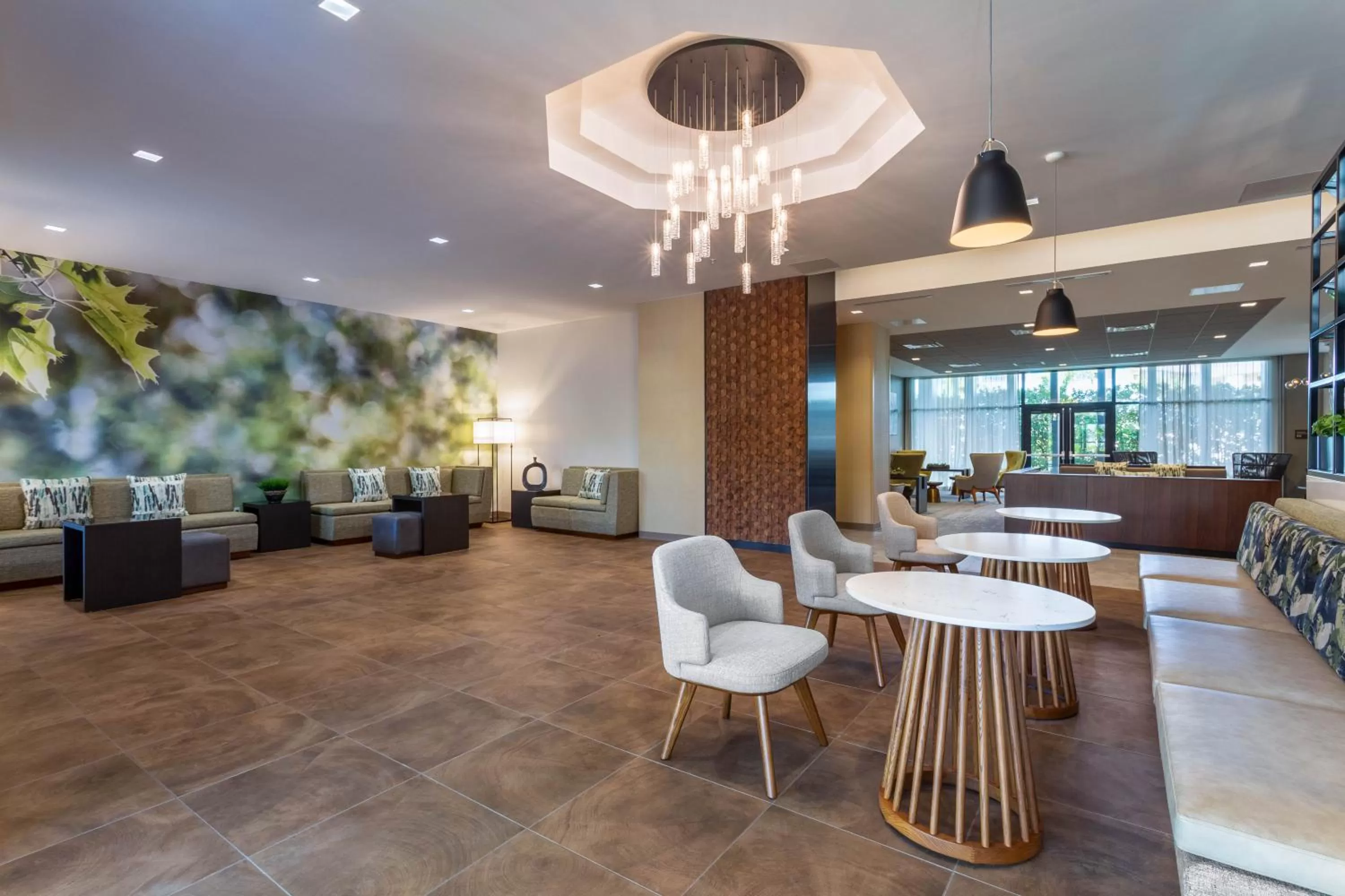 Seating area in Wyndham Garden Orlando Universal / I Drive