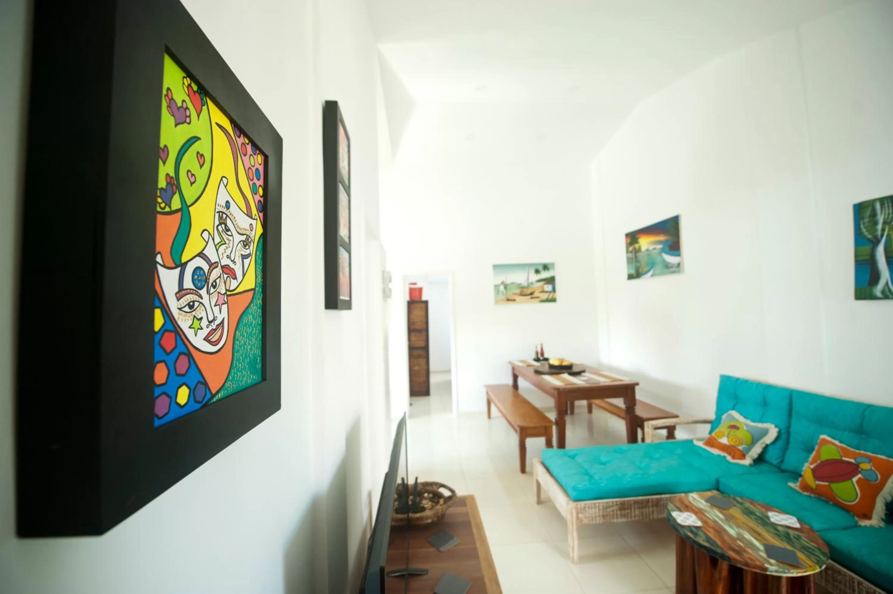 Dining area, Seating Area in Manga Verde Beach Residence