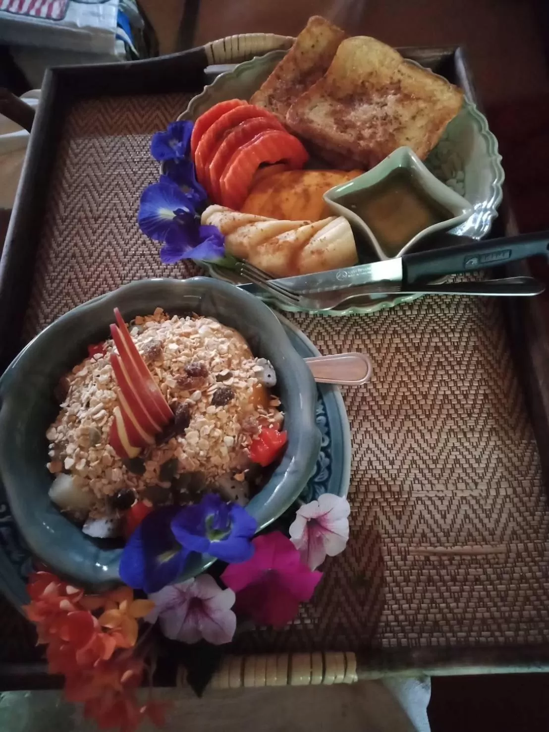 Breakfast in Pura Vida Pai Resort
