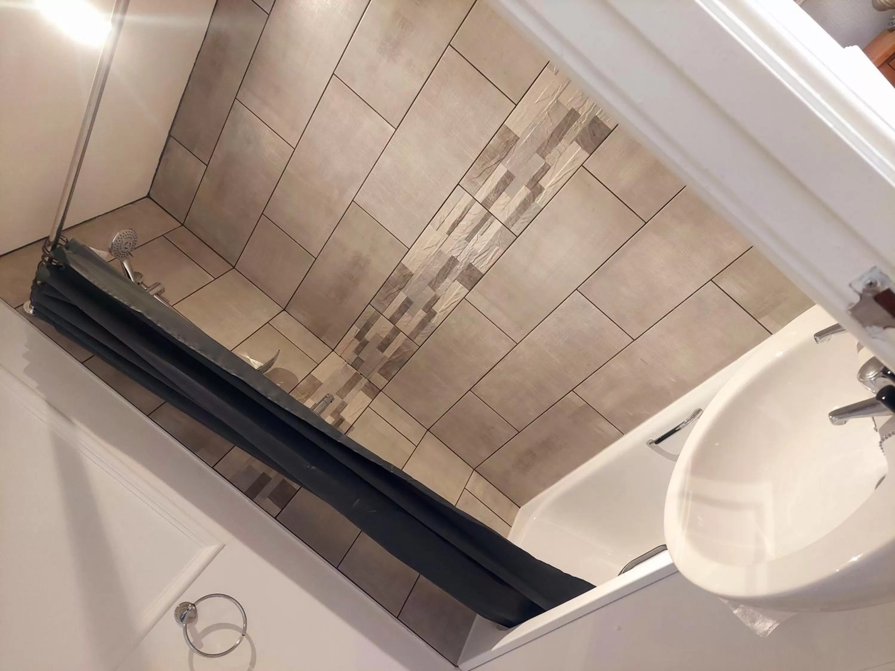 Bathroom in The Black Lion Royal Hotel