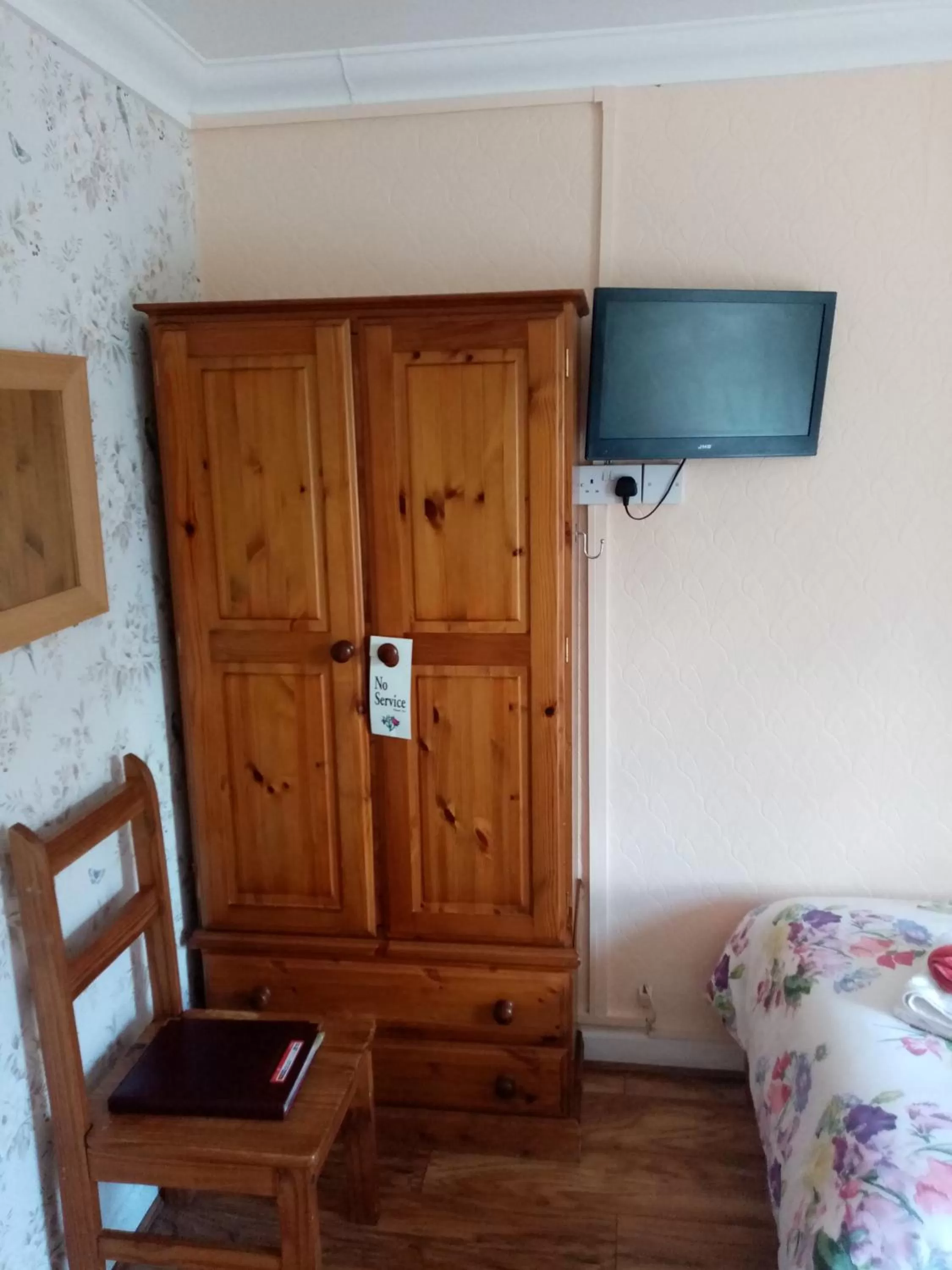 TV/Entertainment Center in The Guest House