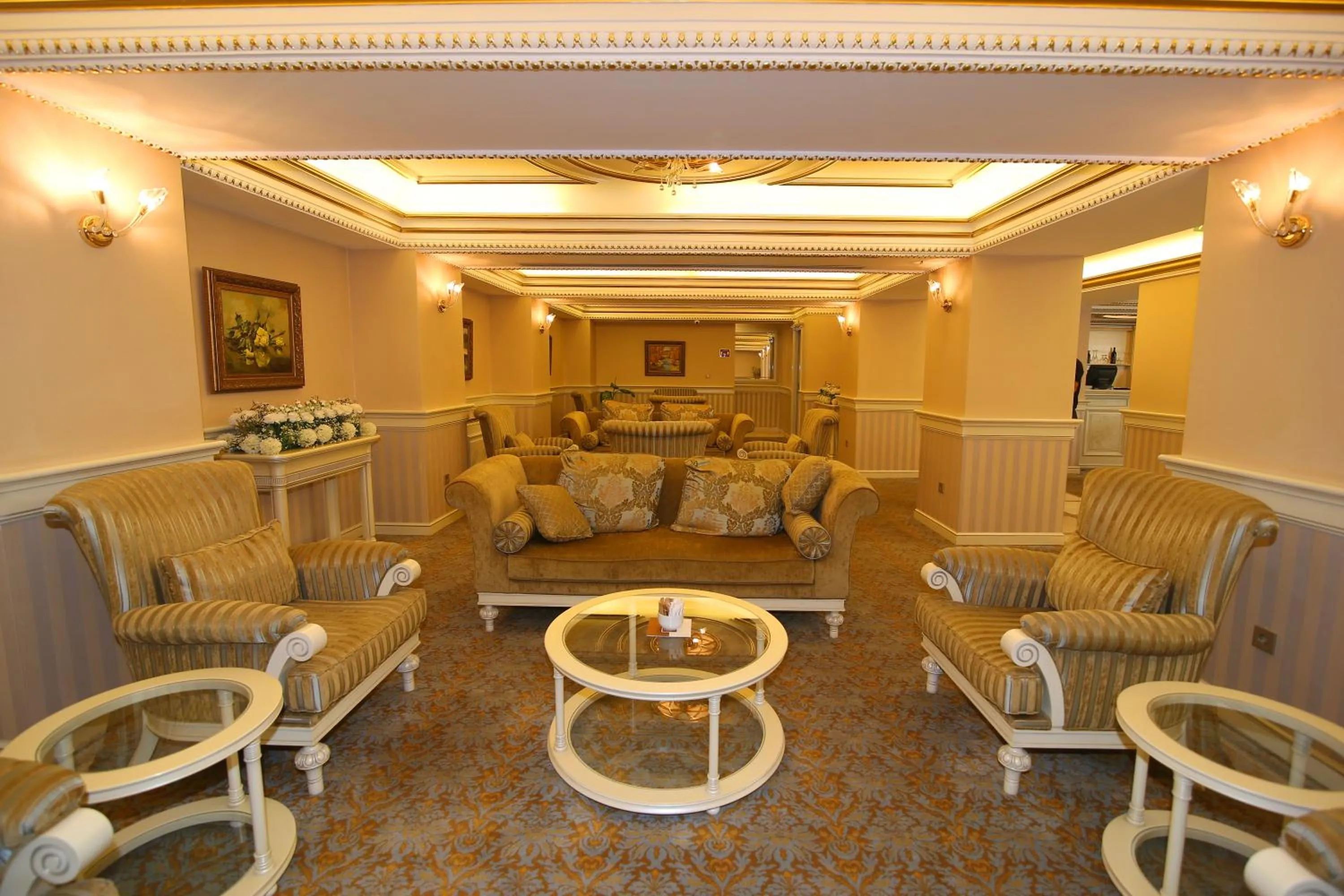 Lobby or reception in Demir Hotel