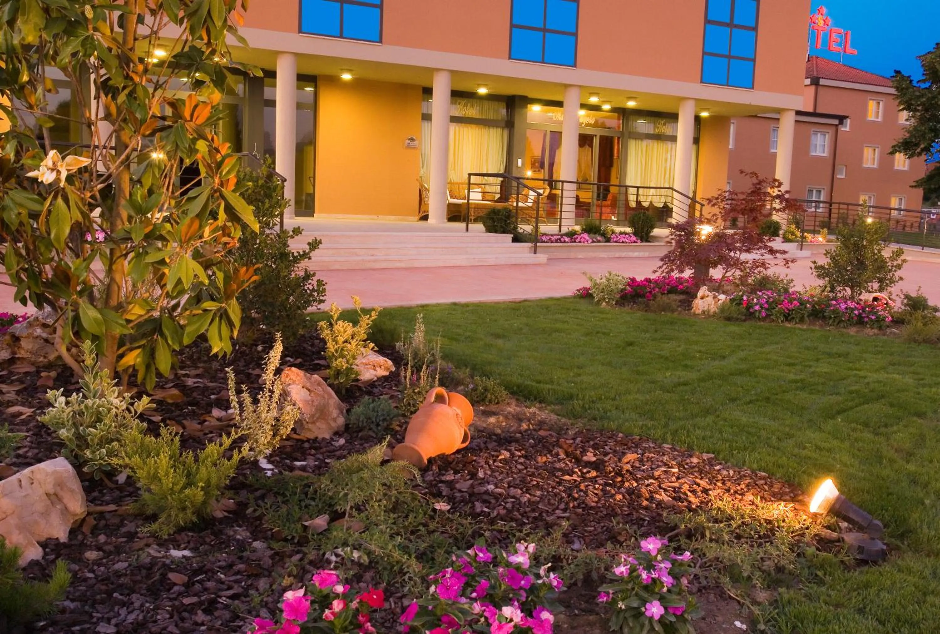 Garden in Hotel Michelangelo