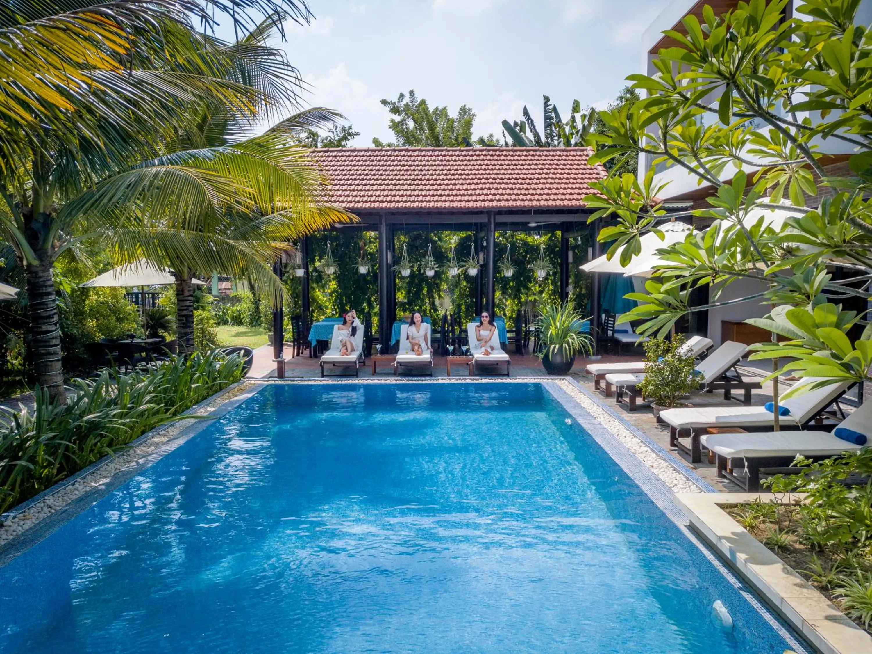 Swimming pool in Hoi An Reverie Villas