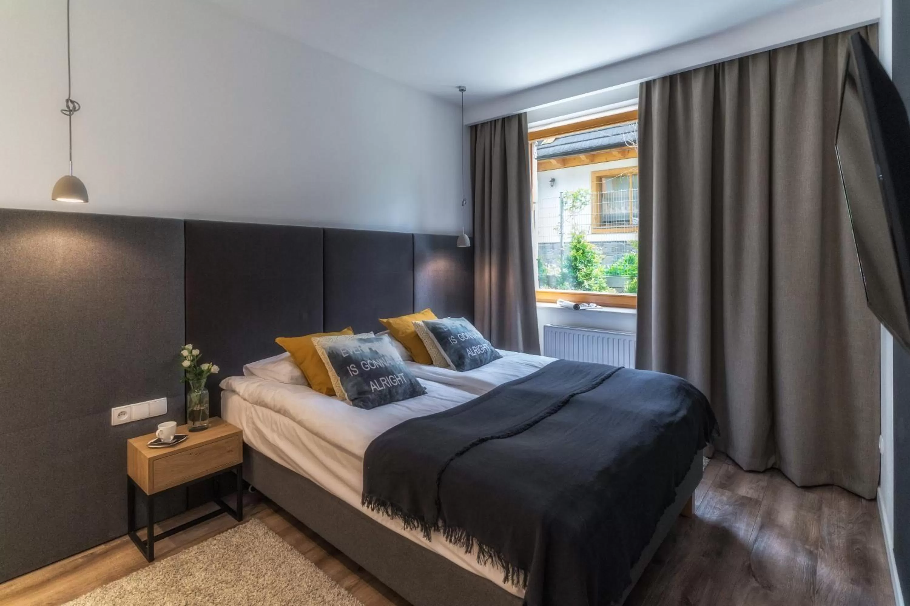 Bed in Aparthotel Giewont