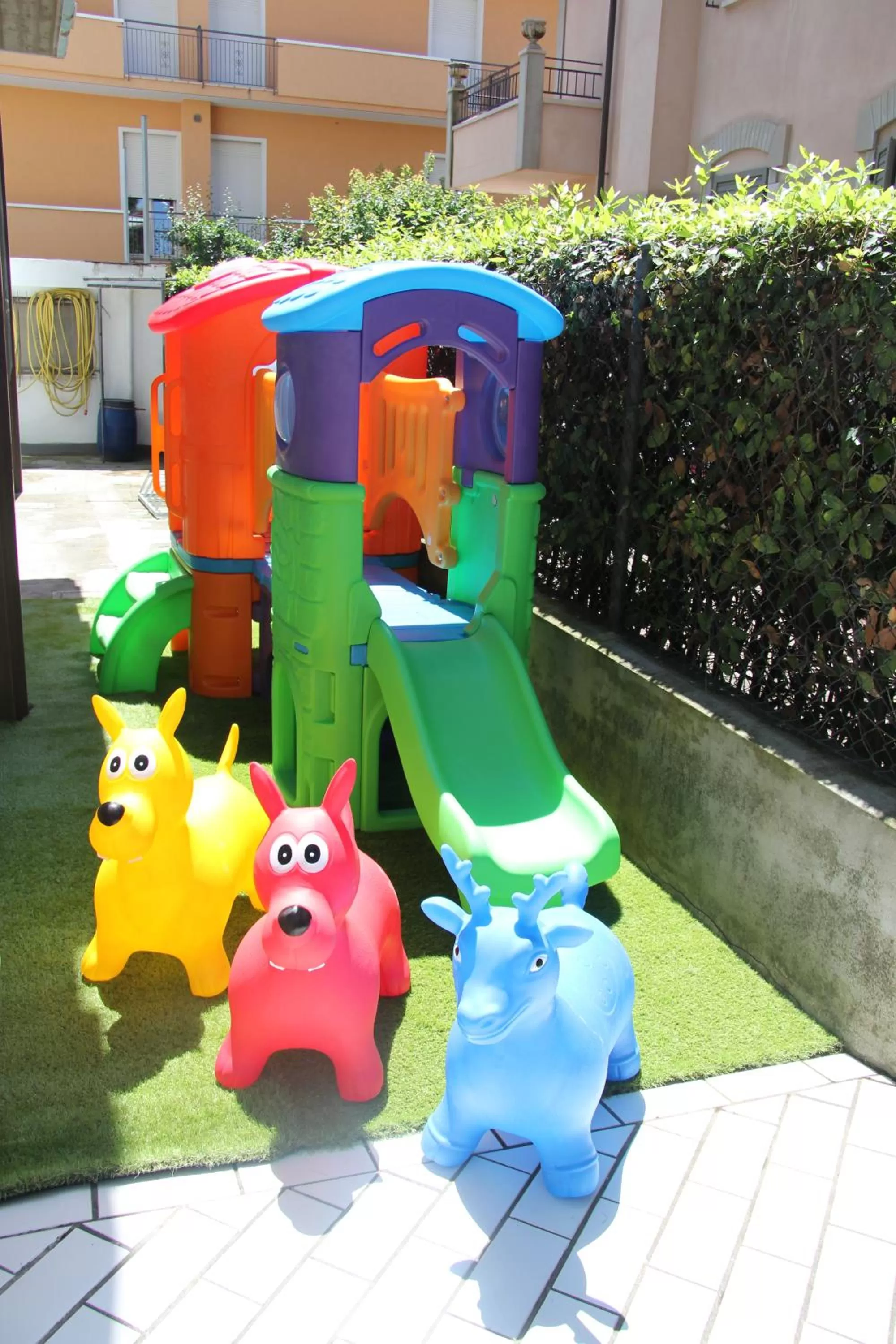Children play ground in Hotel Vela Azzurra