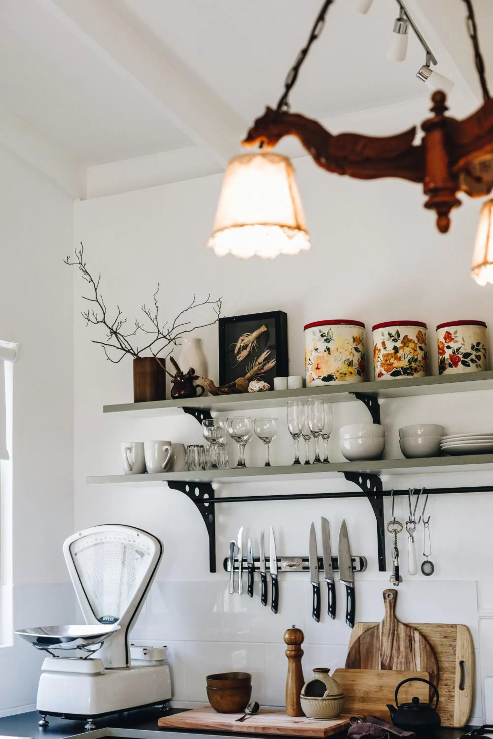Kitchen/Kitchenette in Esperance Chalet Village