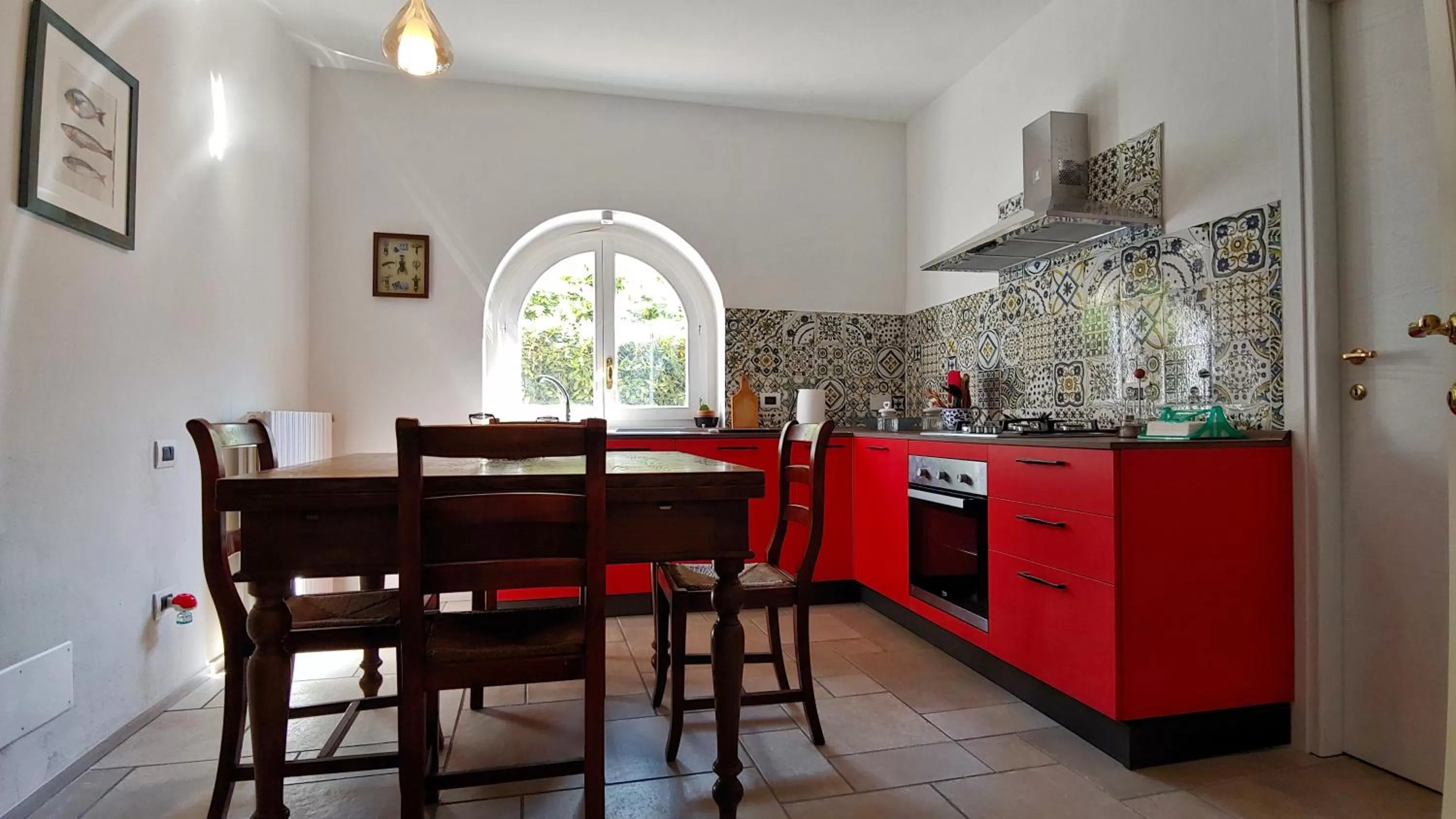 Kitchen or kitchenette in Torrebianca Tuscany