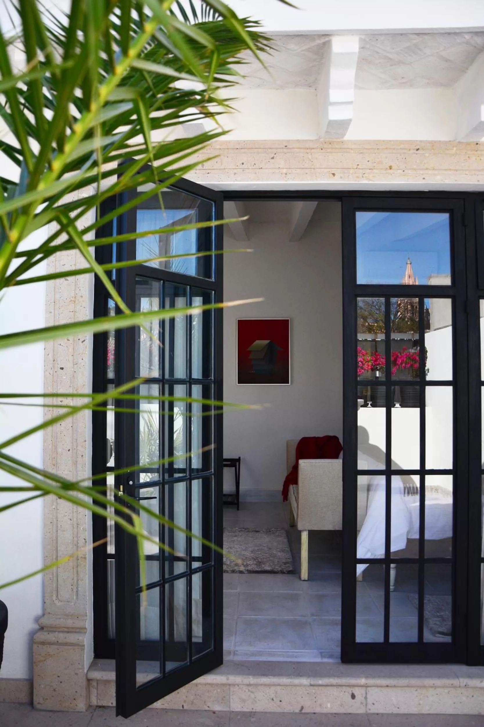 View (from property/room), Bed in Casa Laní Luxury B&B