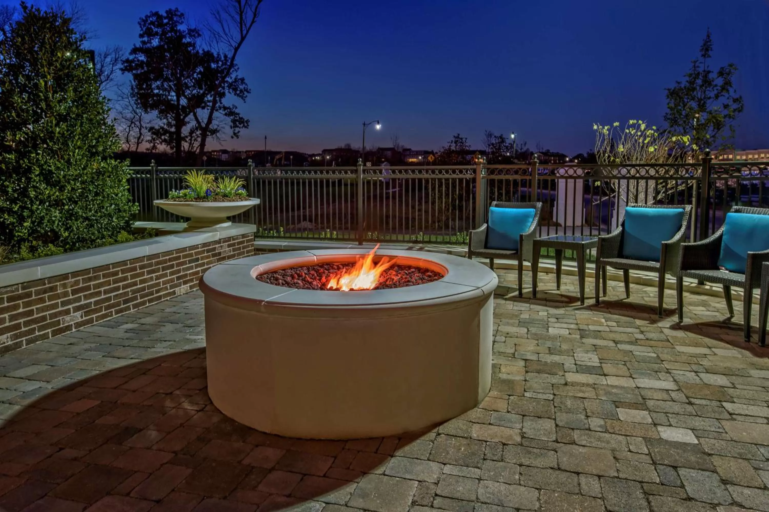 Patio in Hampton Inn & Suites Franklin Berry Farms, Tn