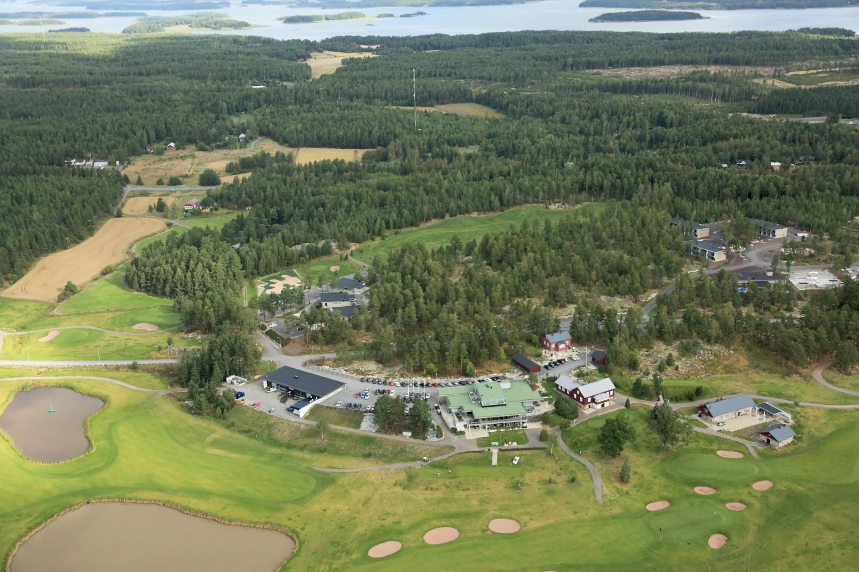 Bird's eye view in Kultaranta Resort