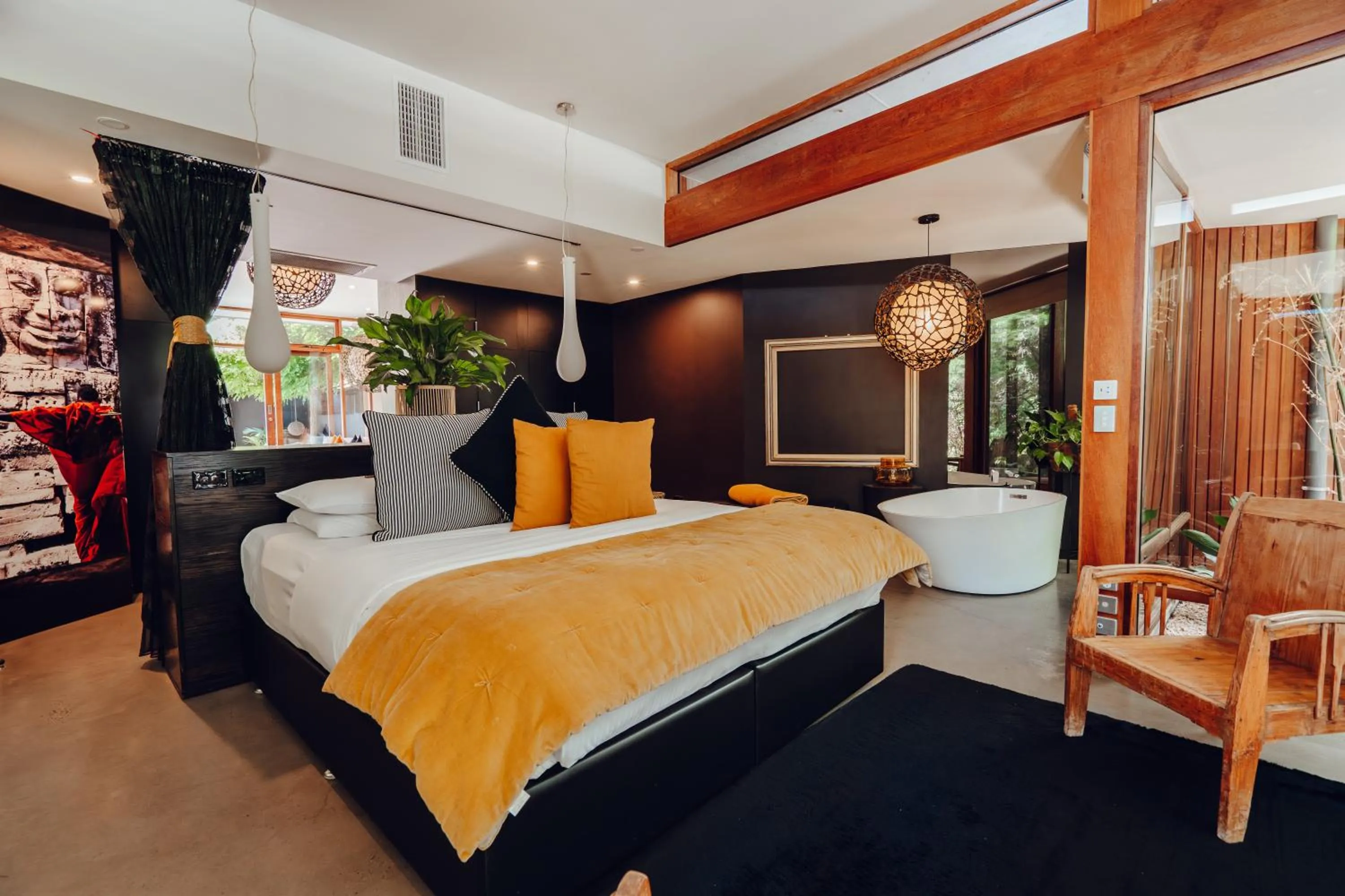 Bed in Sticky Rice Villas
