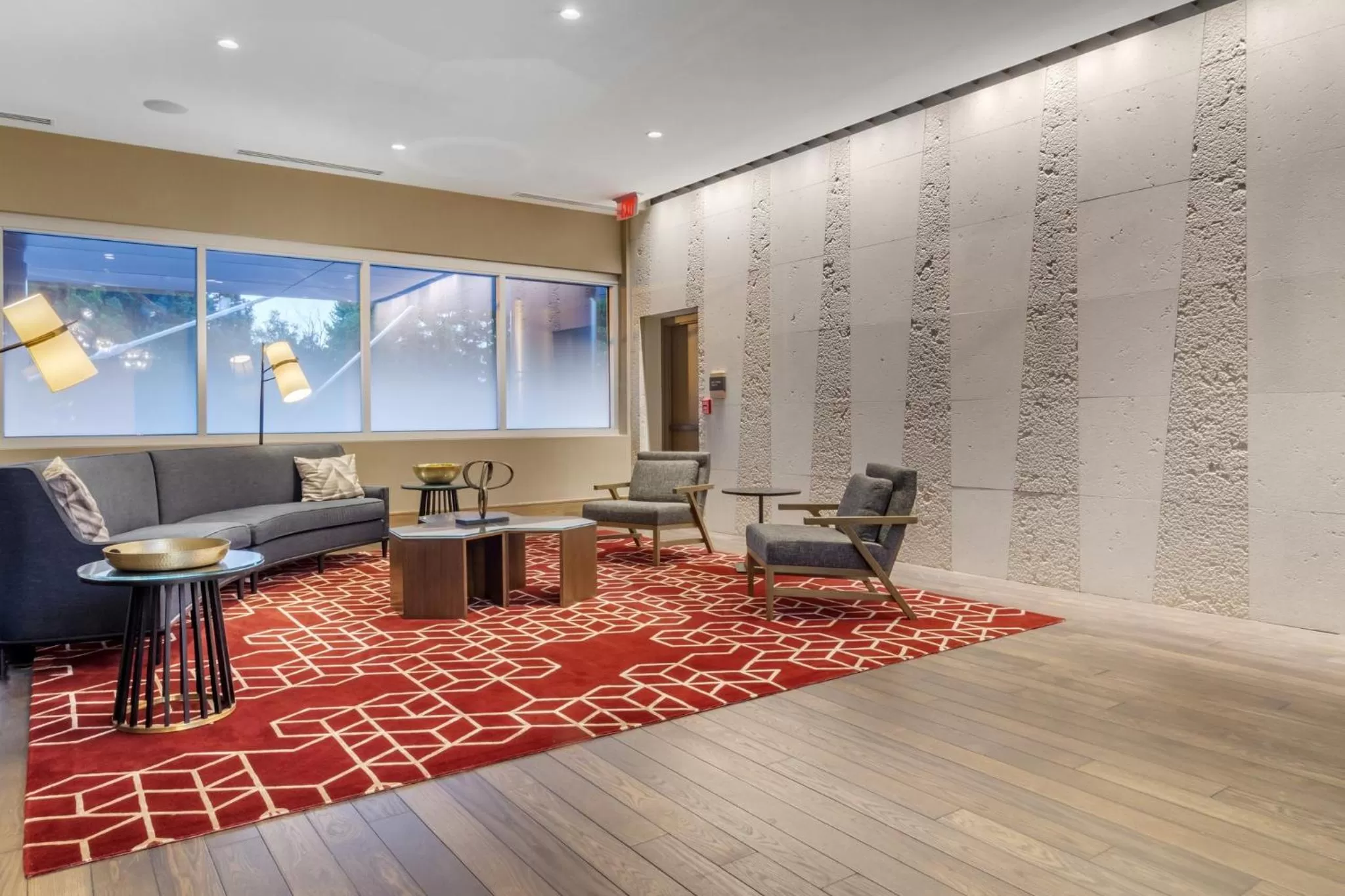 Lobby or reception in Omni Hotel at the Battery Atlanta