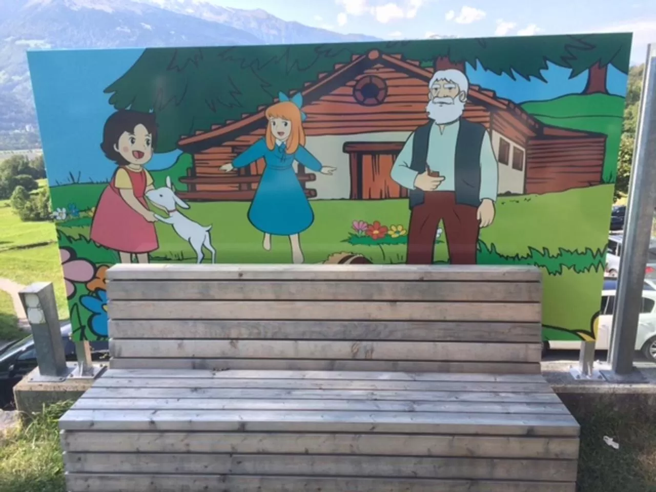 Garden in Hotel Restaurant Heidihof