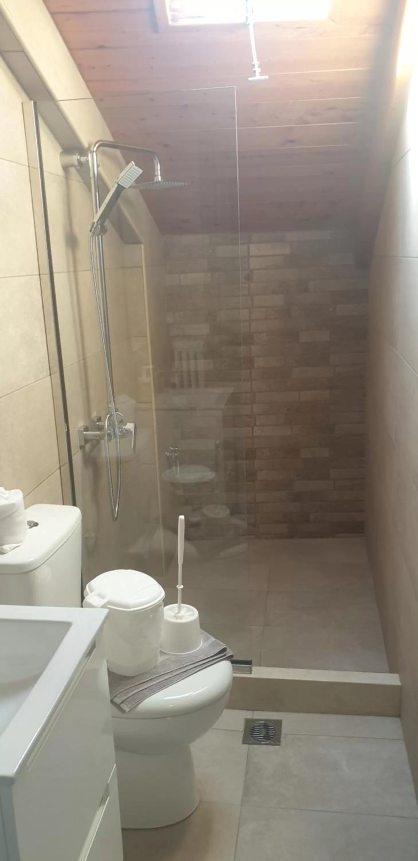 Shower in Alexia's Apartments