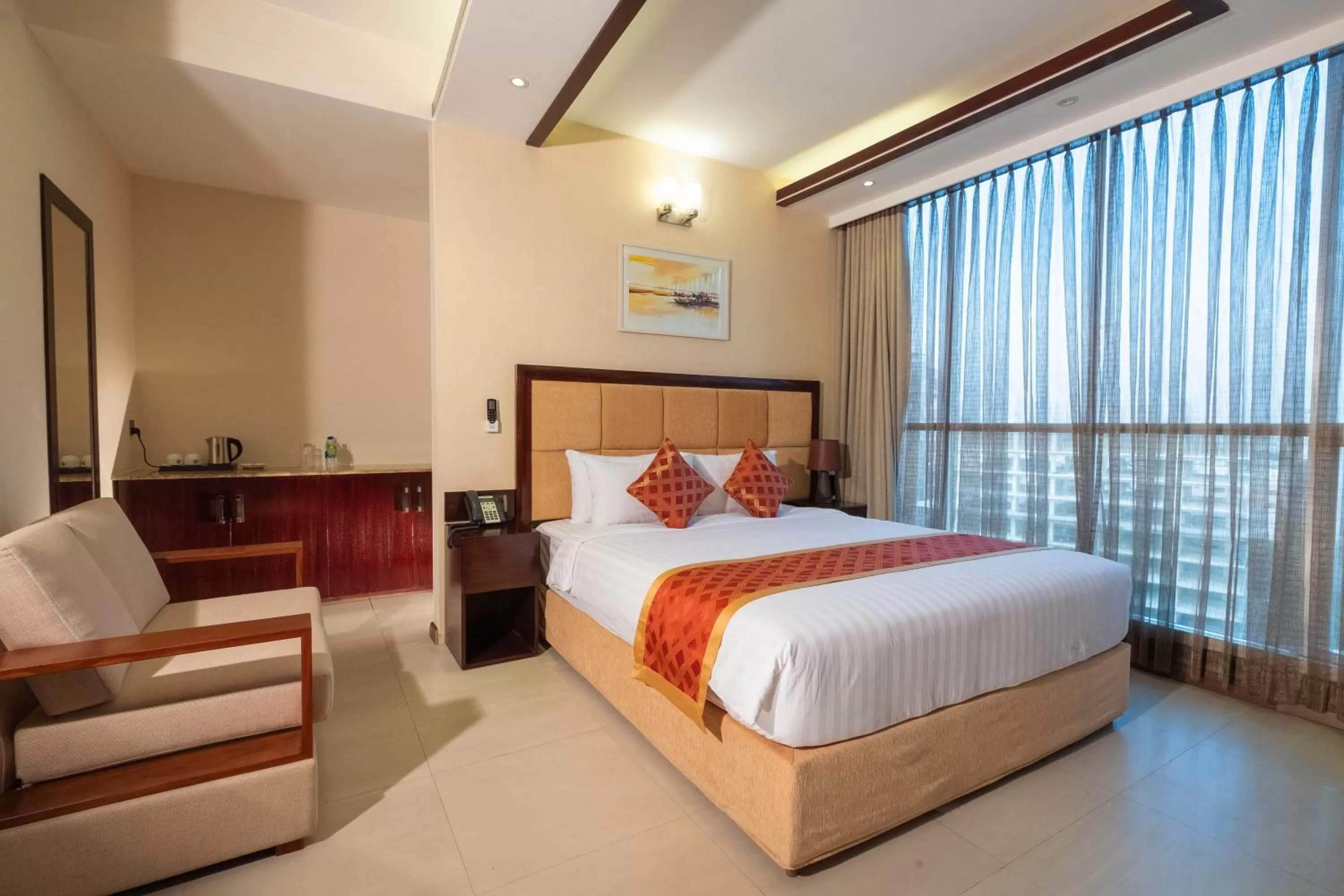 Bed in After Hours Residence