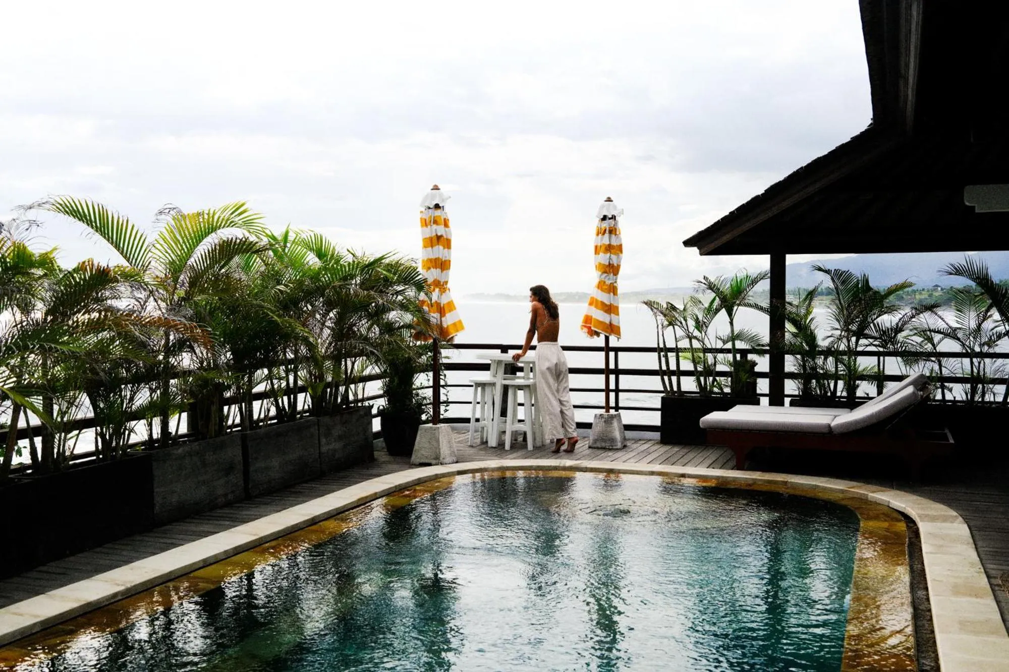 Natural landscape in Bombora Medewi